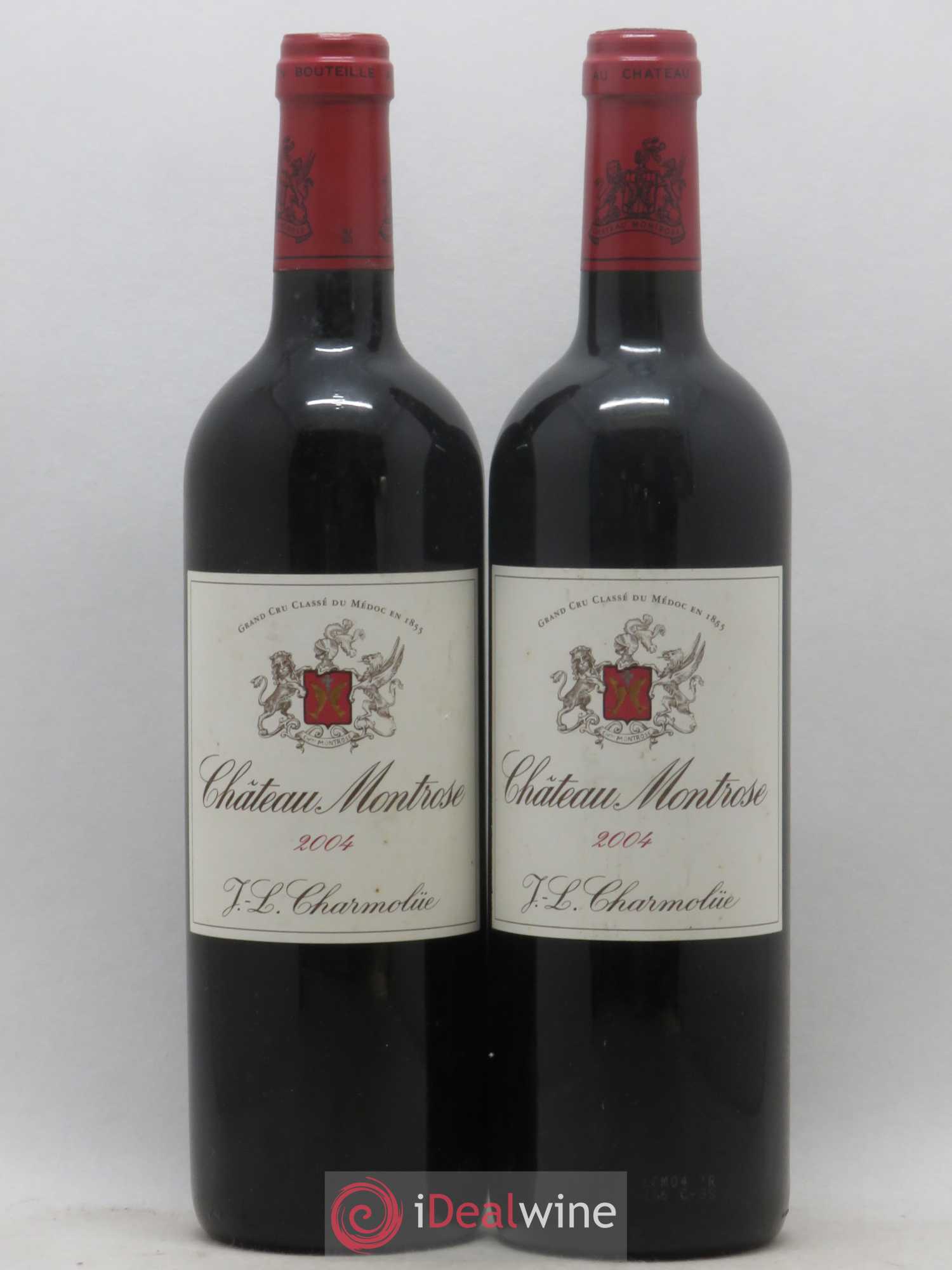 Château Montrose 2ème Grand Cru Classé 2004 - Lot de 2 bouteilles - 0
