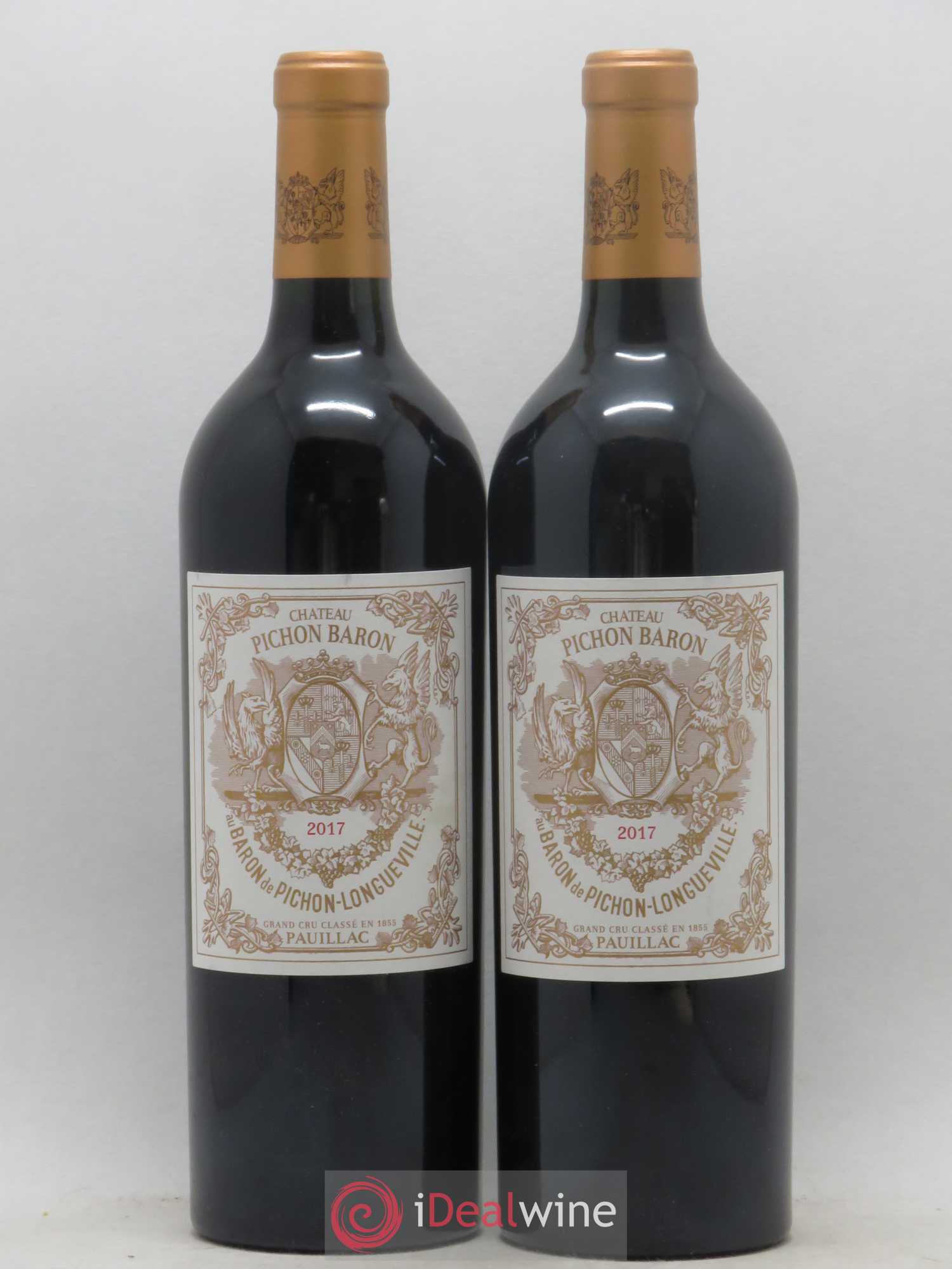 Pichon Longueville Baron 2ème Grand Cru Classé 2017 - Lot de 2 bouteilles - 0
