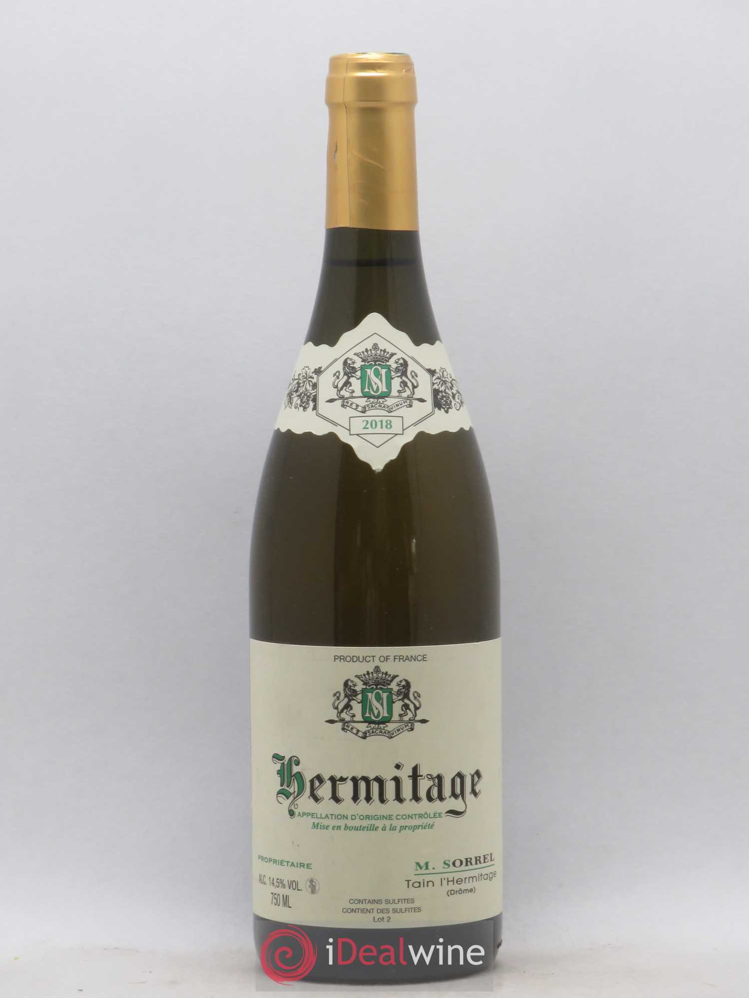 Hermitage Marc Sorrel 2018 - Posten von 1 Flasche - 0
