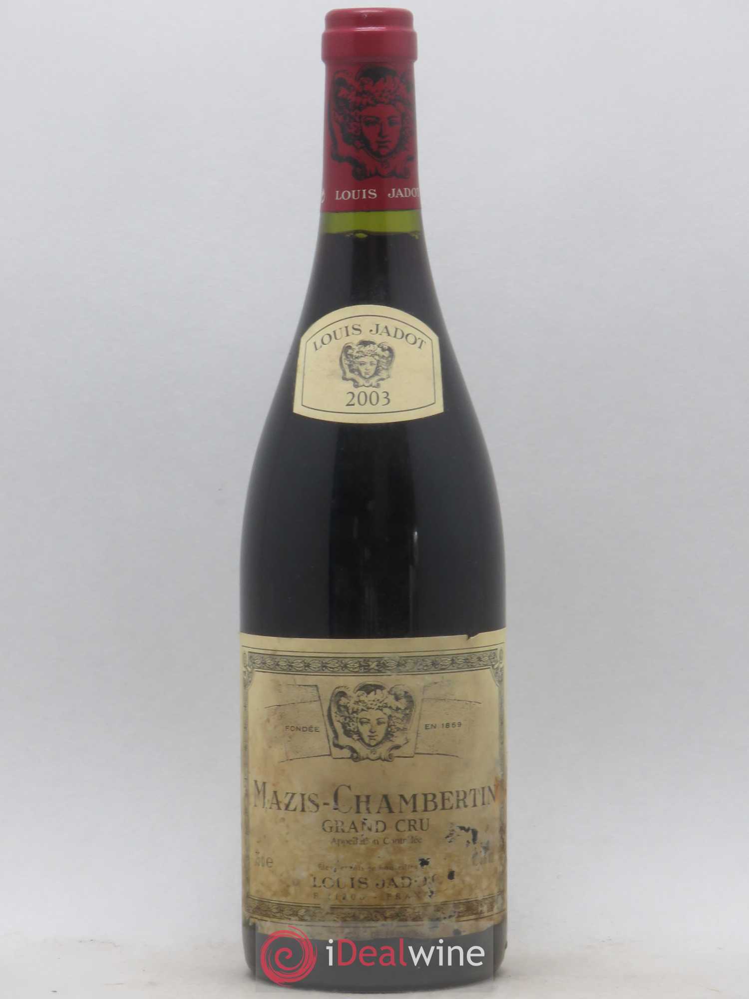 Mazis-Chambertin Grand Cru 2003 - Lot de 1 bouteille - 0