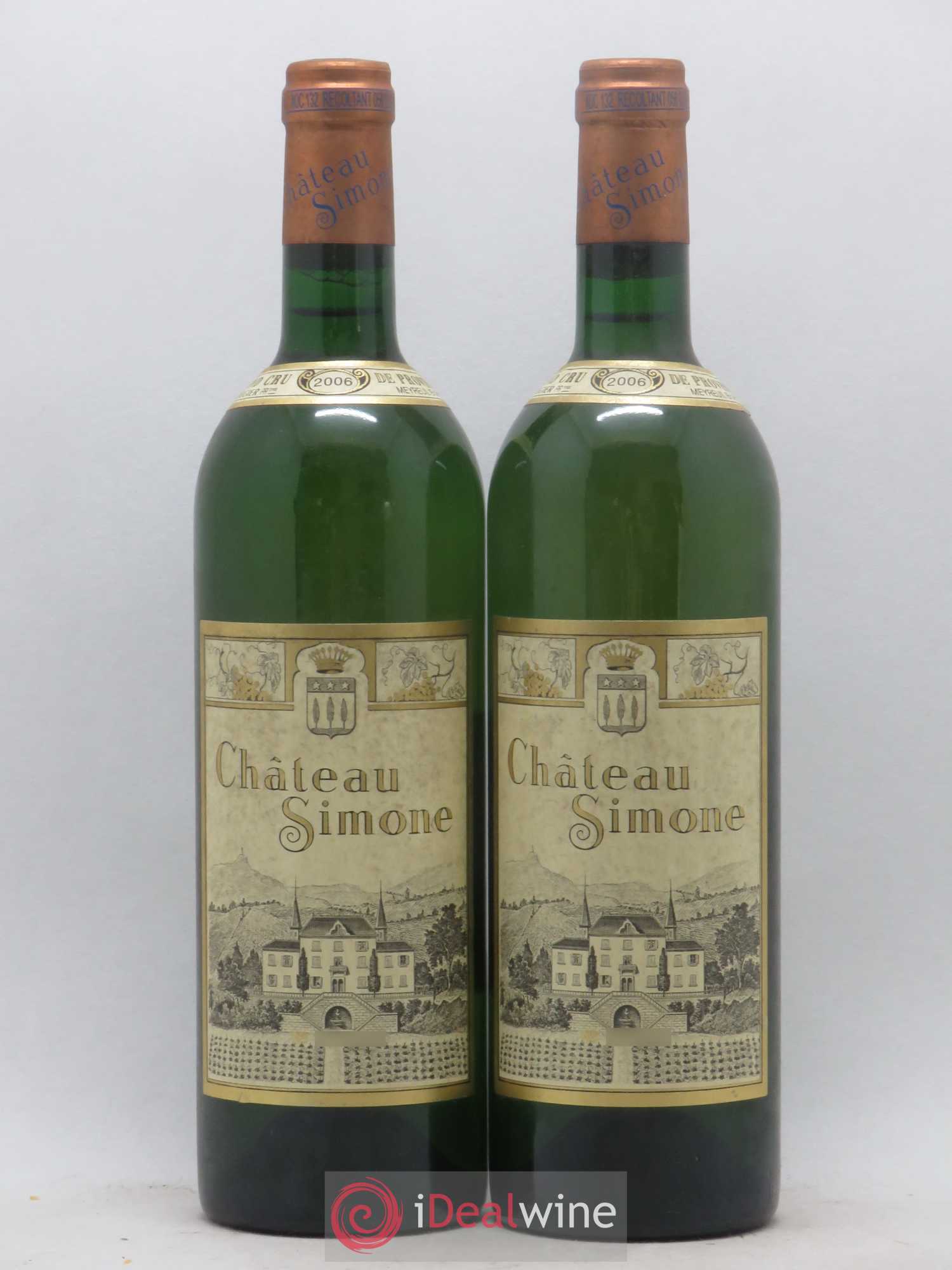 Palette Château Simone Famille Rougier 2006 - Lot de 2 bouteilles - 0