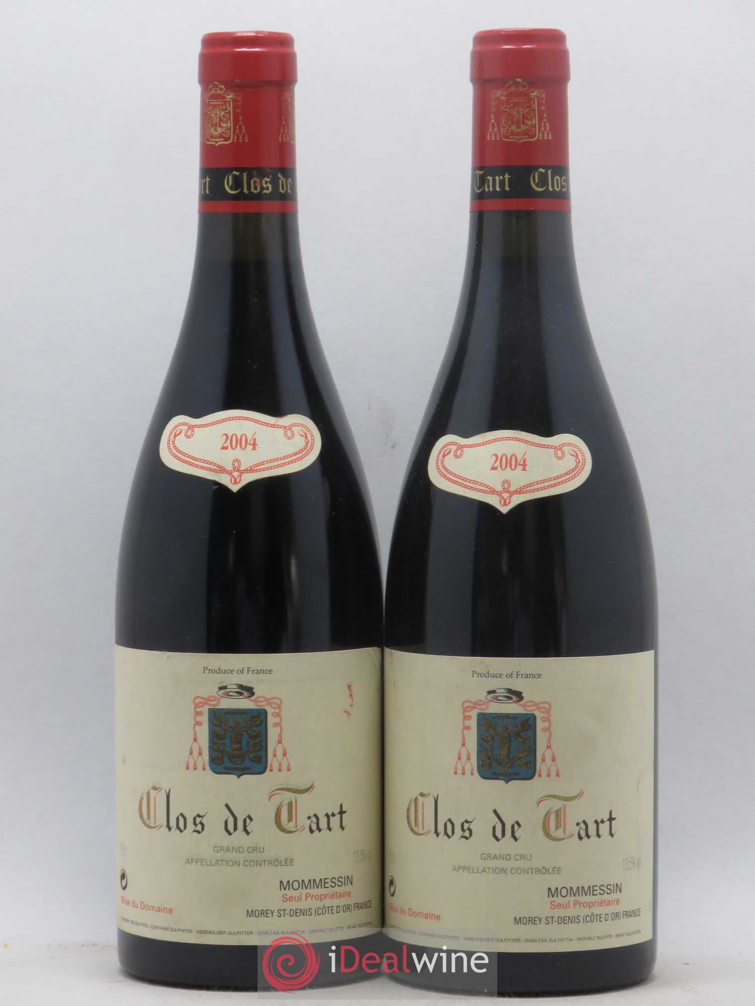 Clos de Tart Grand Cru Clos de Tart 2004 - Lot de 2 bouteilles - 0