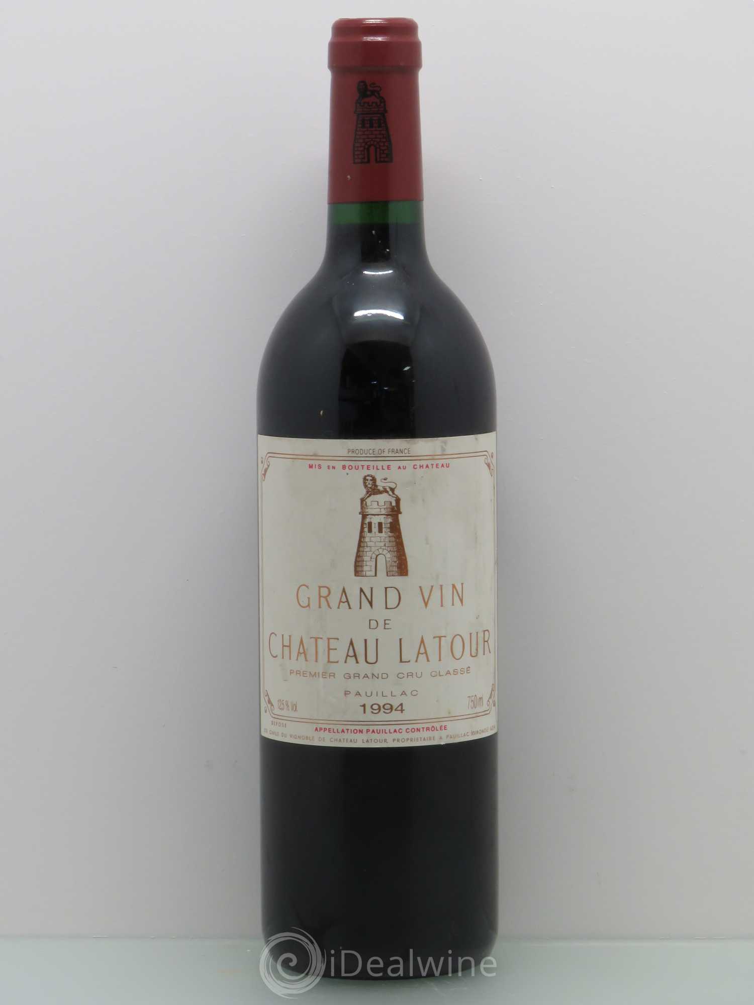 Château Latour 1er Grand Cru Classé 1994 - Lot de 1 bouteille - 0