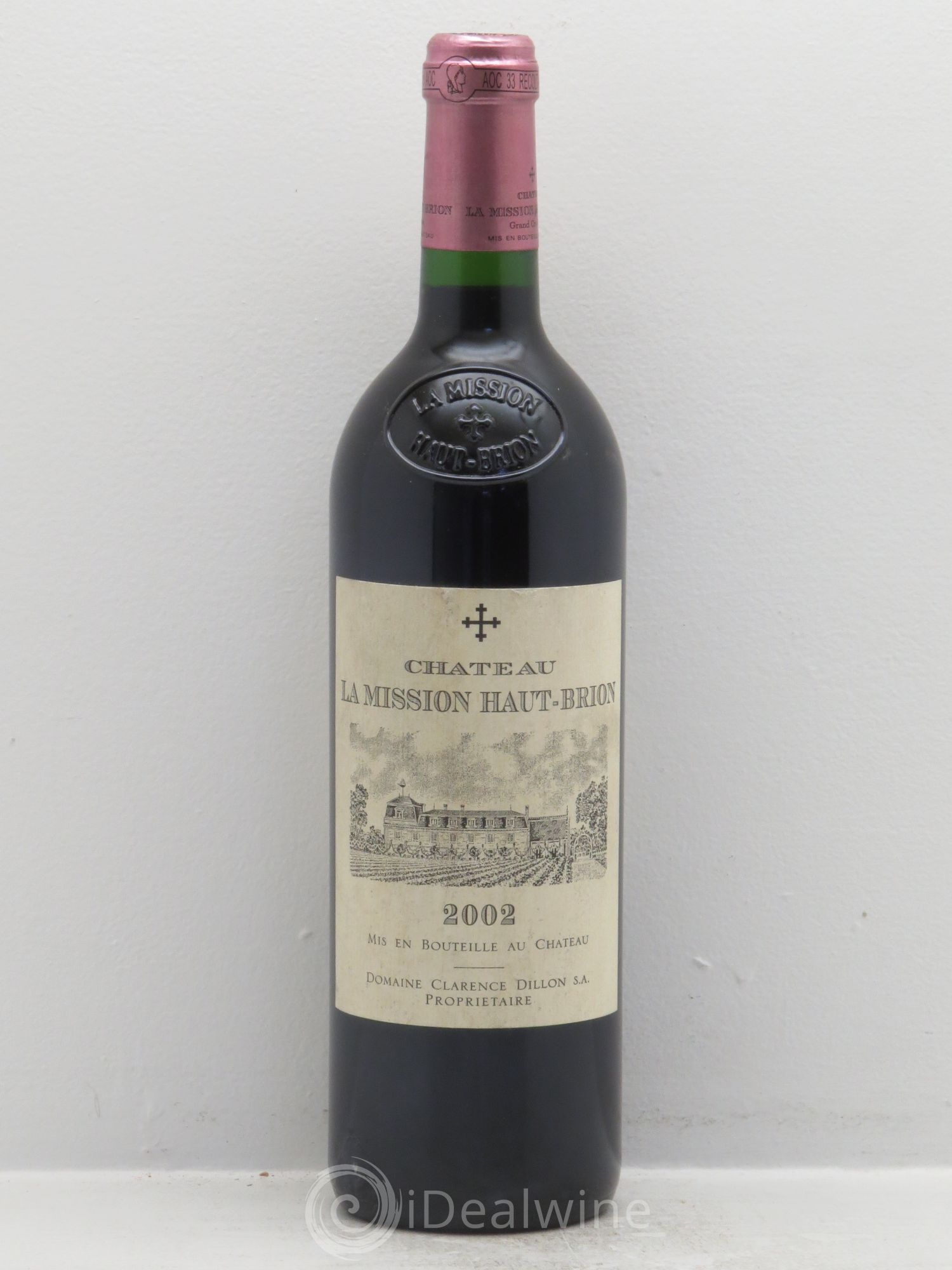 Château la Mission Haut-Brion Cru Classé de Graves 2002 - Lot de 1 bouteille - 0