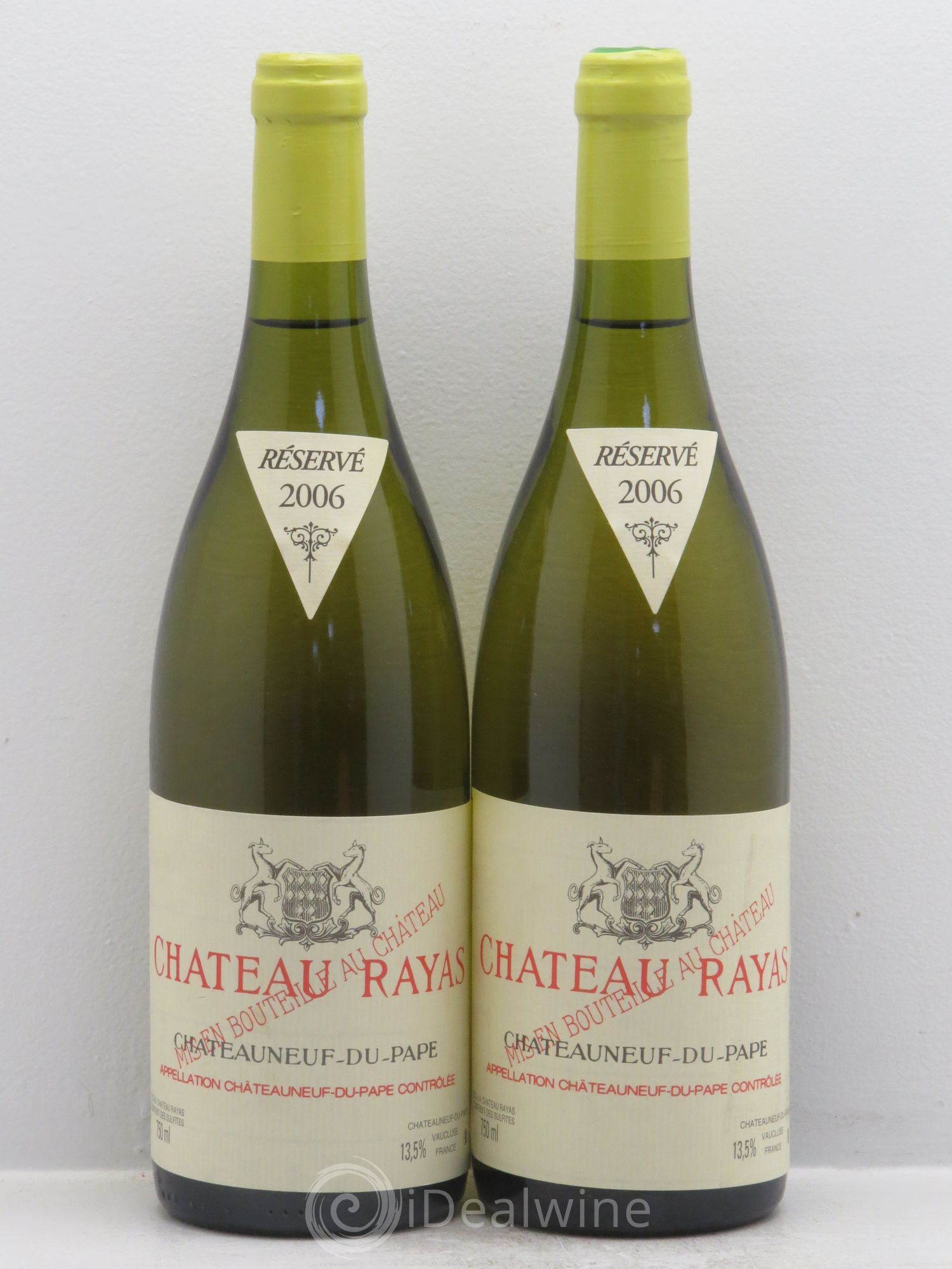 Châteauneuf-du-Pape Château Rayas Emmanuel Reynaud 2006 - Lot de 2 bouteilles - 0
