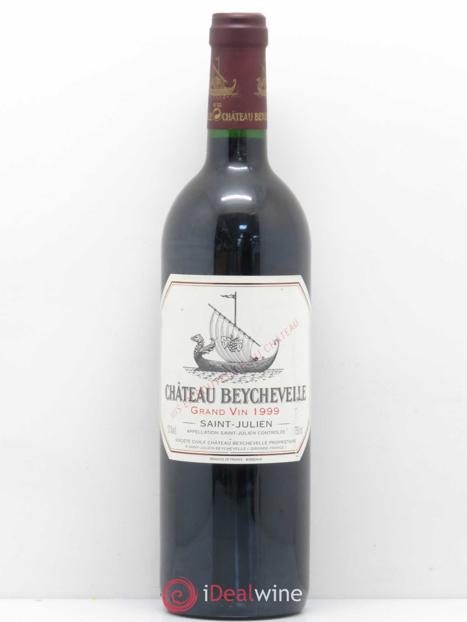 Château Beychevelle 4ème Grand Cru Classé 1999 - Lot de 1 bouteille - 0