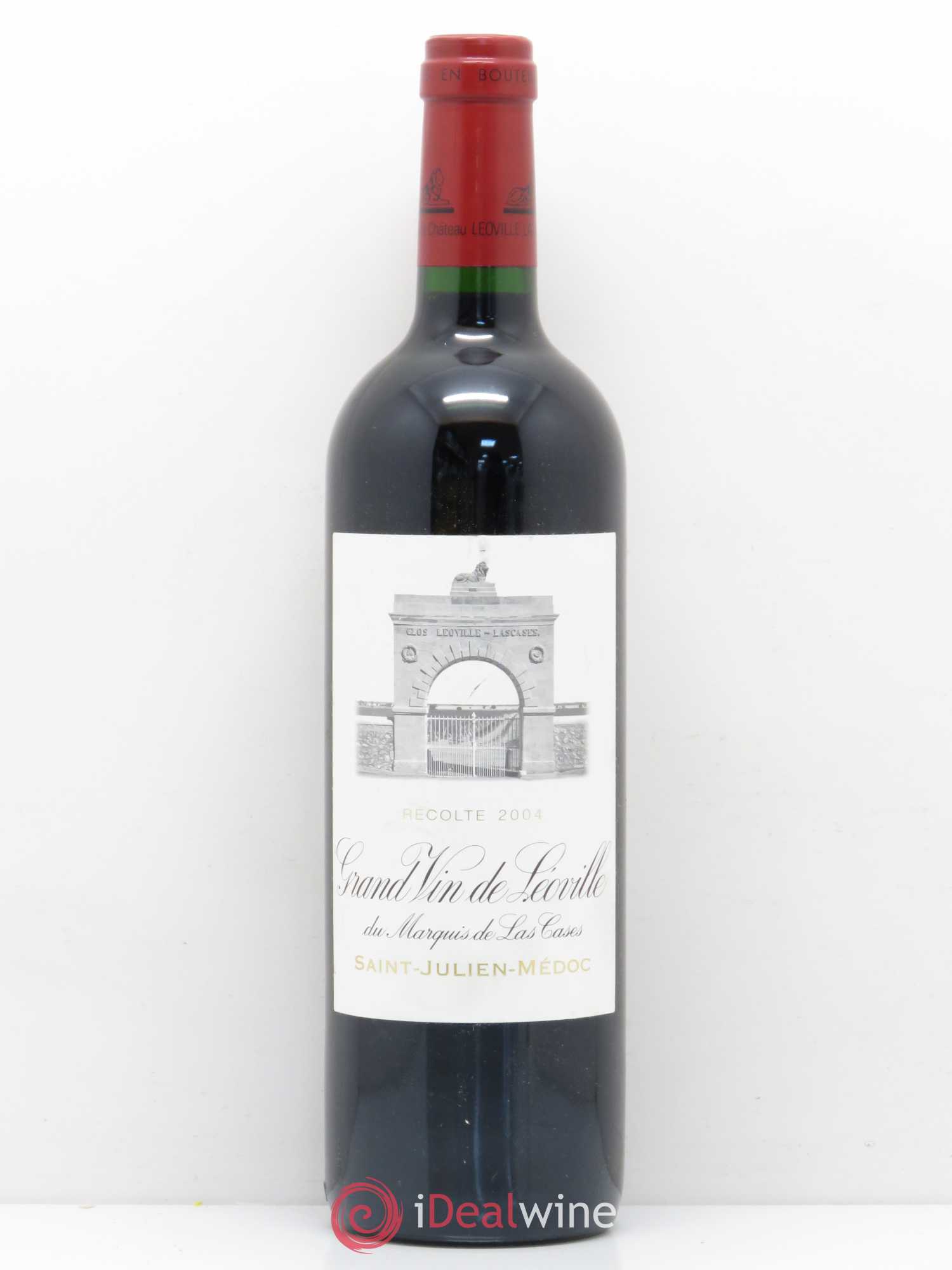 Château Léoville Las Cases 2ème Grand Cru Classé 2004 - Lot de 1 bouteille - 0