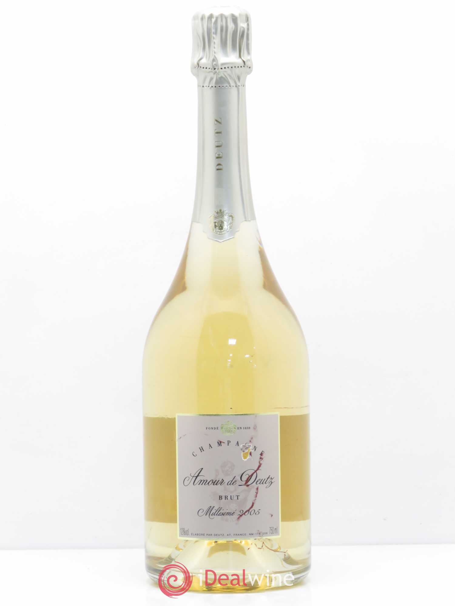 Amour de Deutz Brut Deutz 2005 - Lot de 1 bouteille - 0
