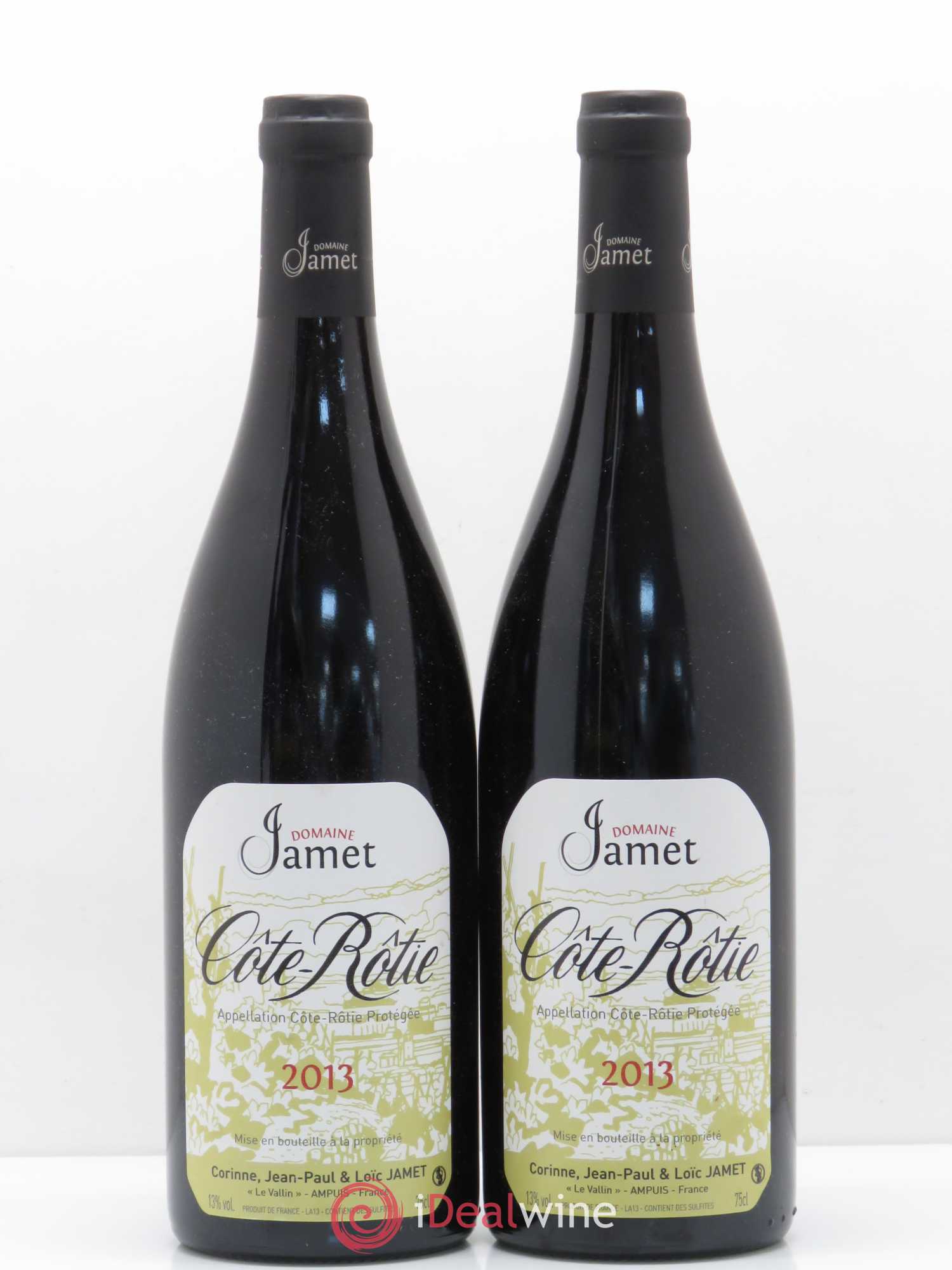 Côte-Rôtie Jamet (Domaine) 2013 - Lot de 2 bouteilles - 0