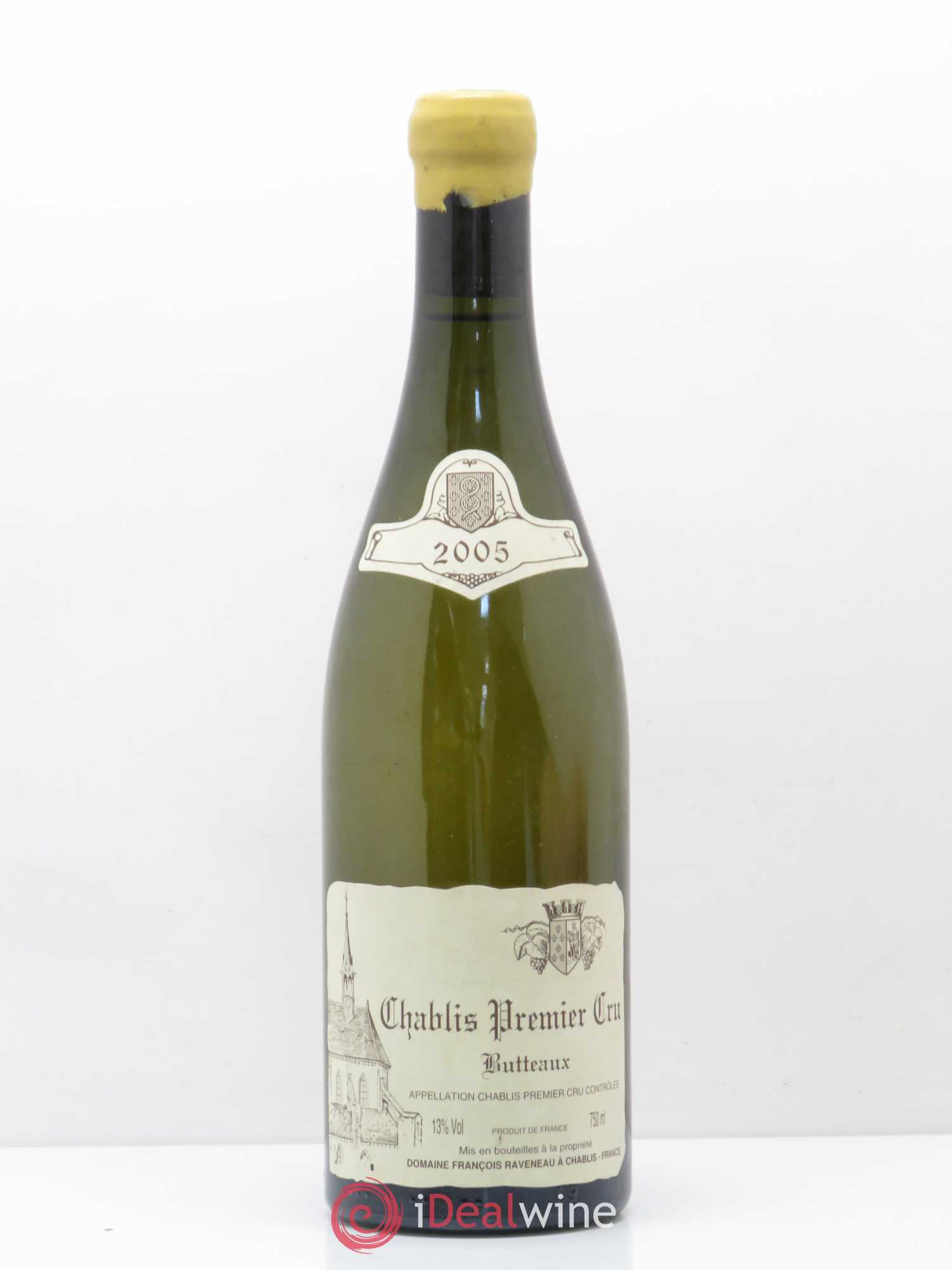 Chablis 1er Cru Butteaux Raveneau (Domaine) 2005 - Lot de 1 bouteille - 0