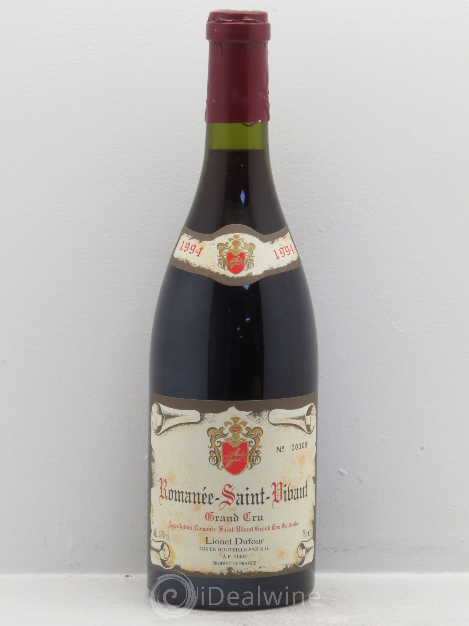 Romanée-Saint-Vivant Grand Cru Lionel Dufour 1994 - Lot de 1 bouteille - 0