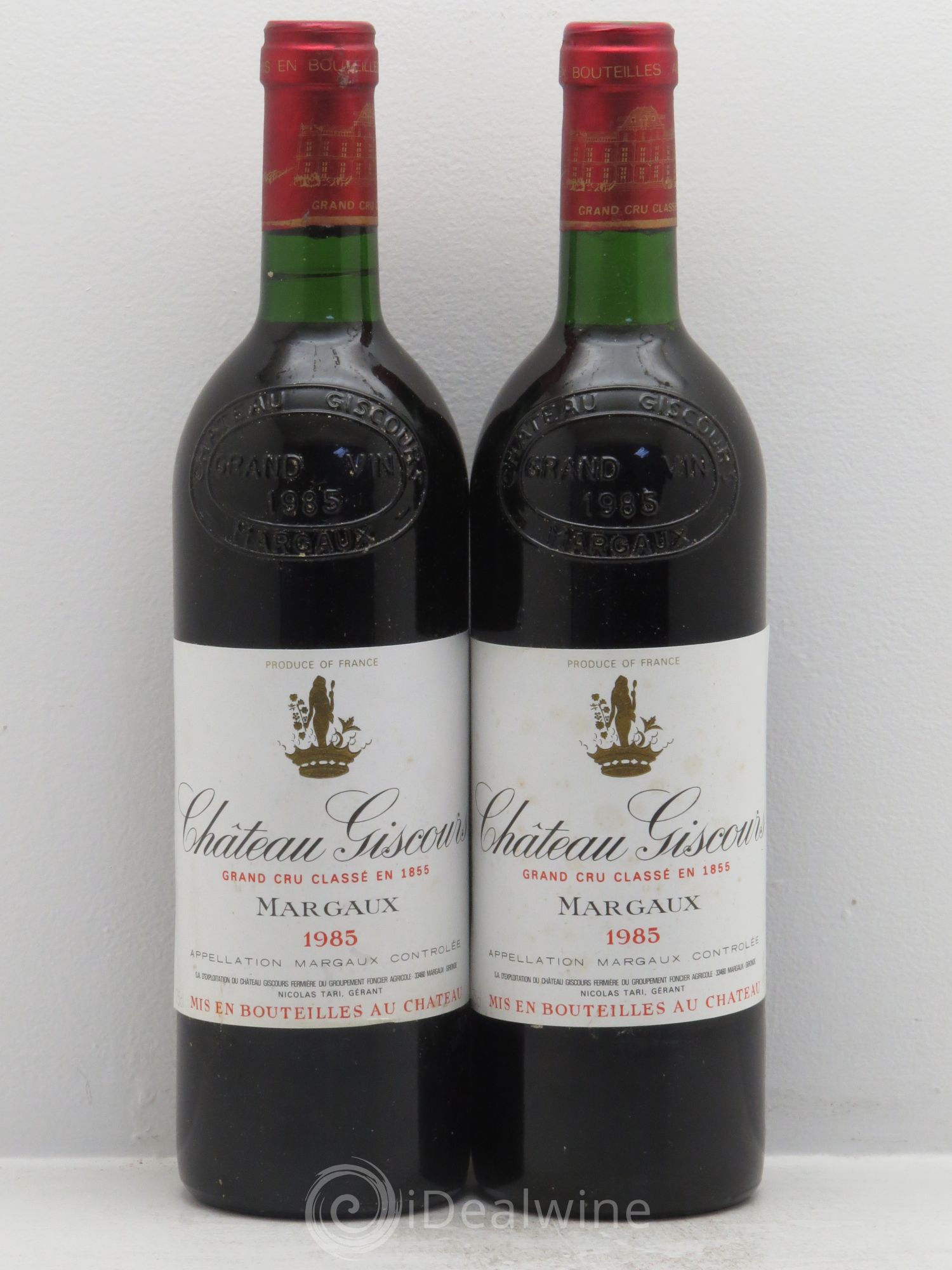 Château Giscours 3ème Grand Cru Classé 1985 - Lot de 2 bouteilles - 0