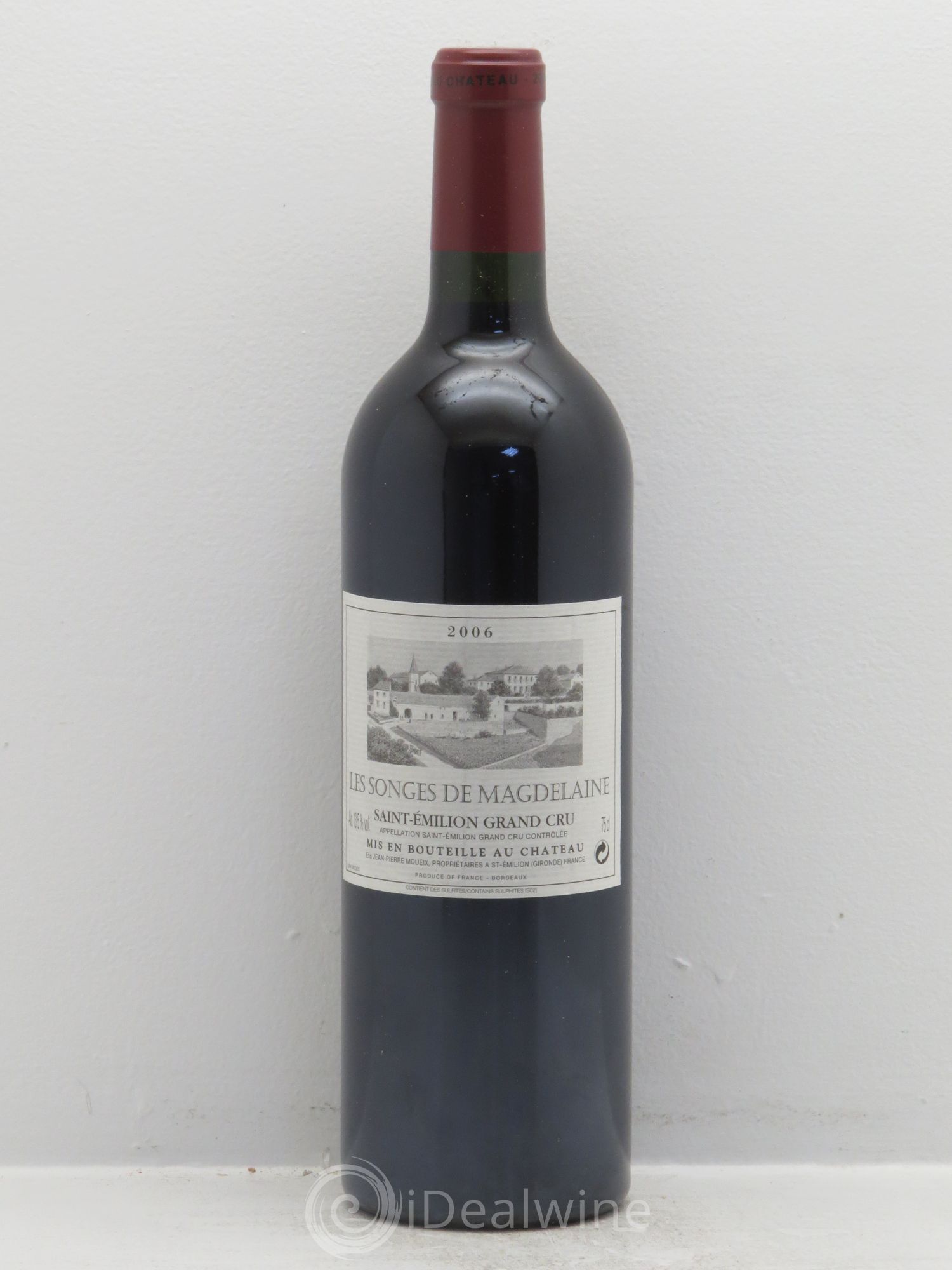 Les Songes de Magdelaine Second Vin 2006 - Lot de 12 bouteilles - 0