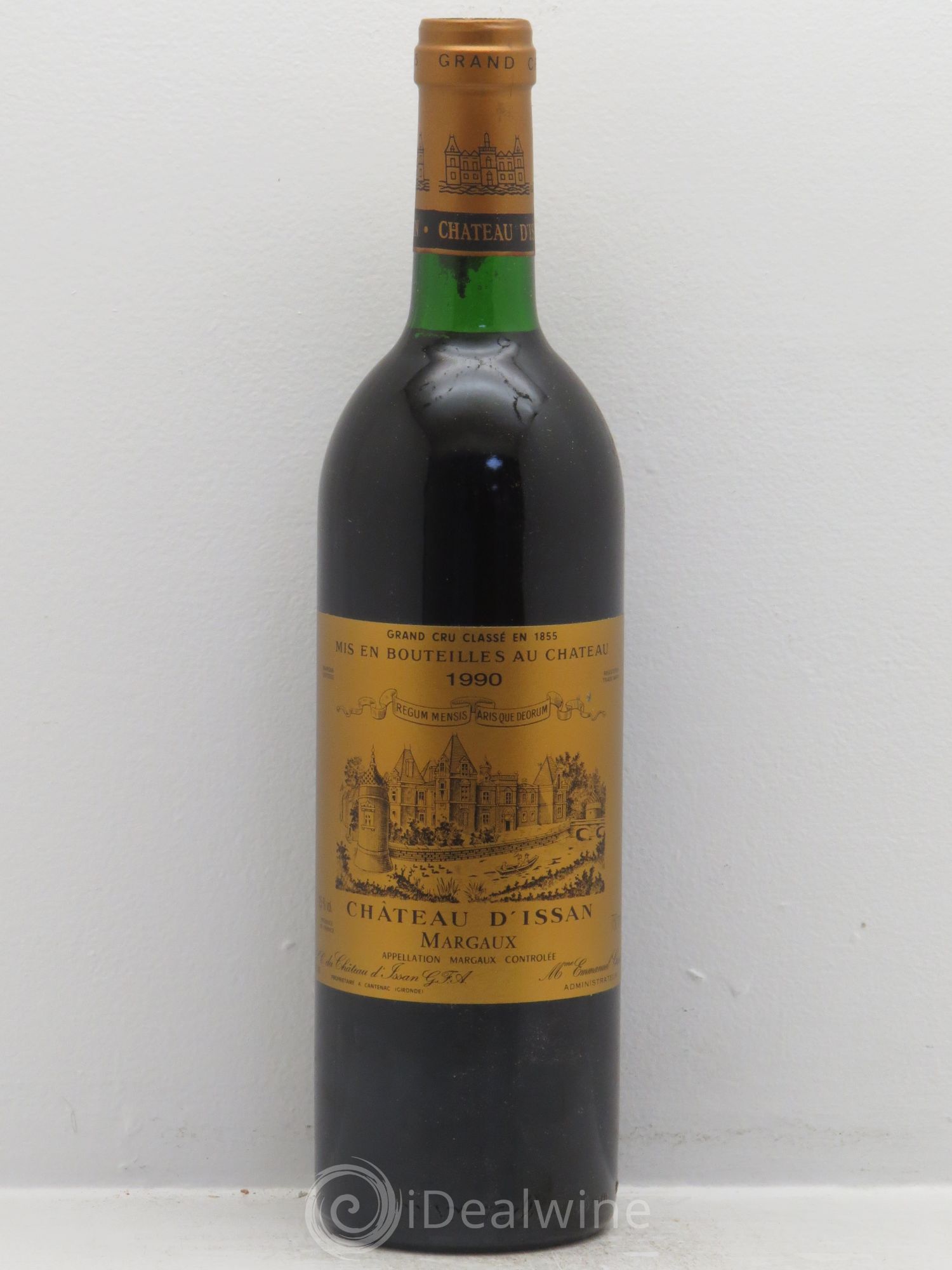 Château d'Issan 3ème Grand Cru Classé 1990 - Lot de 12 bouteilles - 0