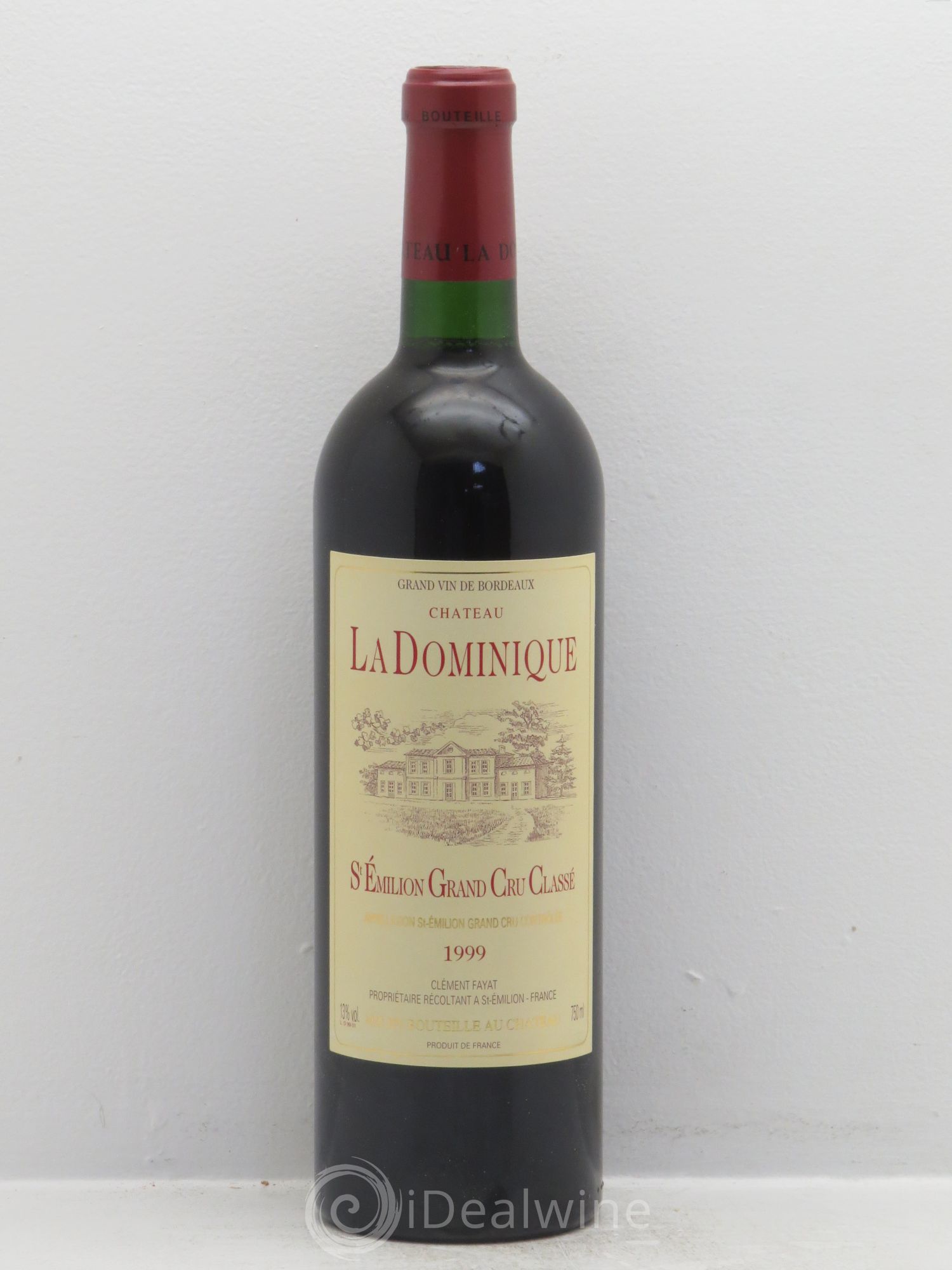 Château la Dominique Grand Cru Classé 1999 - Lot de 12 bouteilles - 0