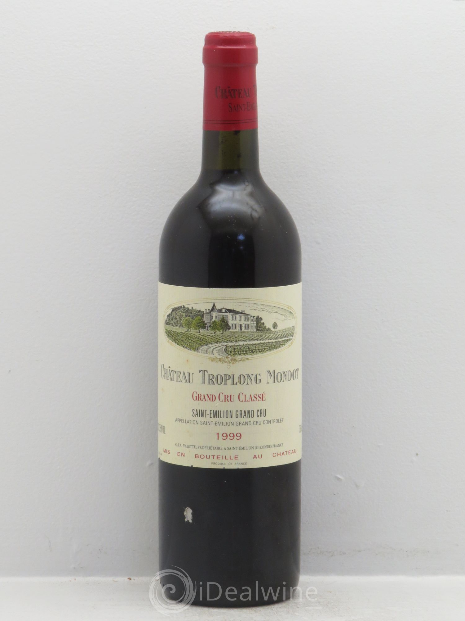 Château Troplong Mondot 1er Grand Cru Classé B 1999 - Lot de 12 bouteilles - 0