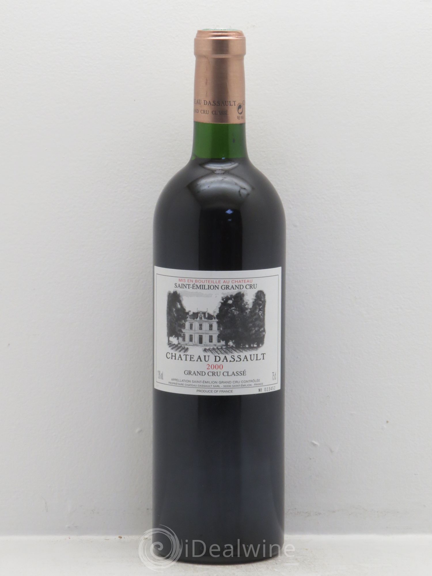 Château Dassault Grand Cru Classé 2000 - Lot de 12 bouteilles - 0