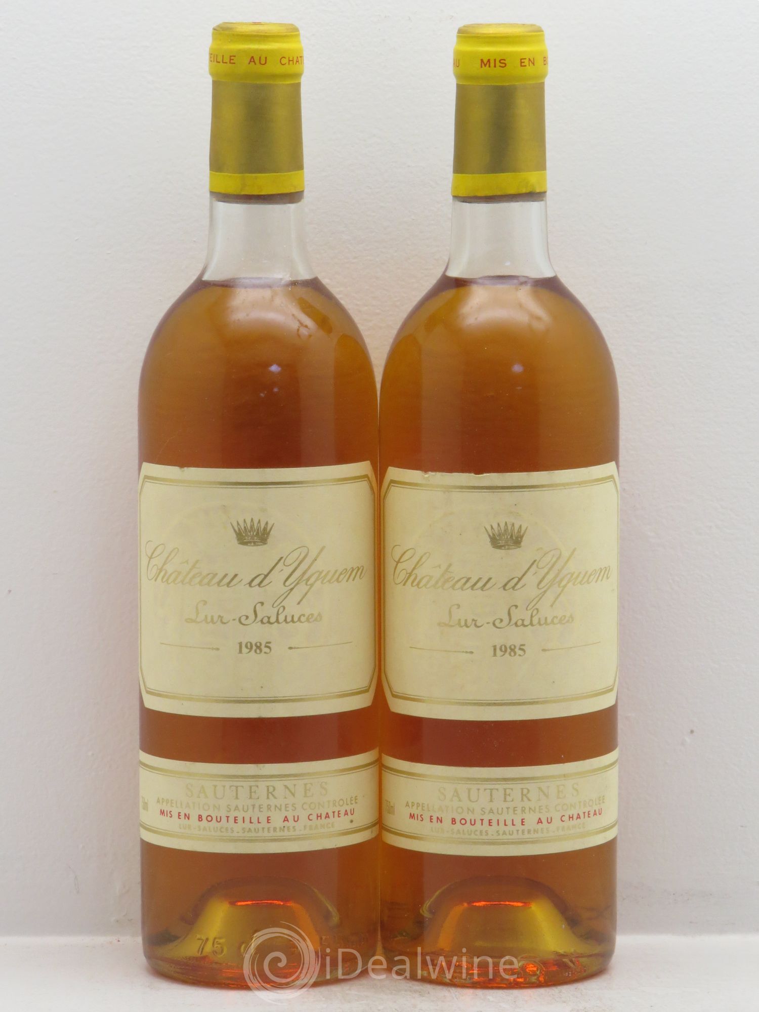 Château d' Yquem 1er Cru Classé Supérieur 1985 - Lotto di 2 bottiglie - 0