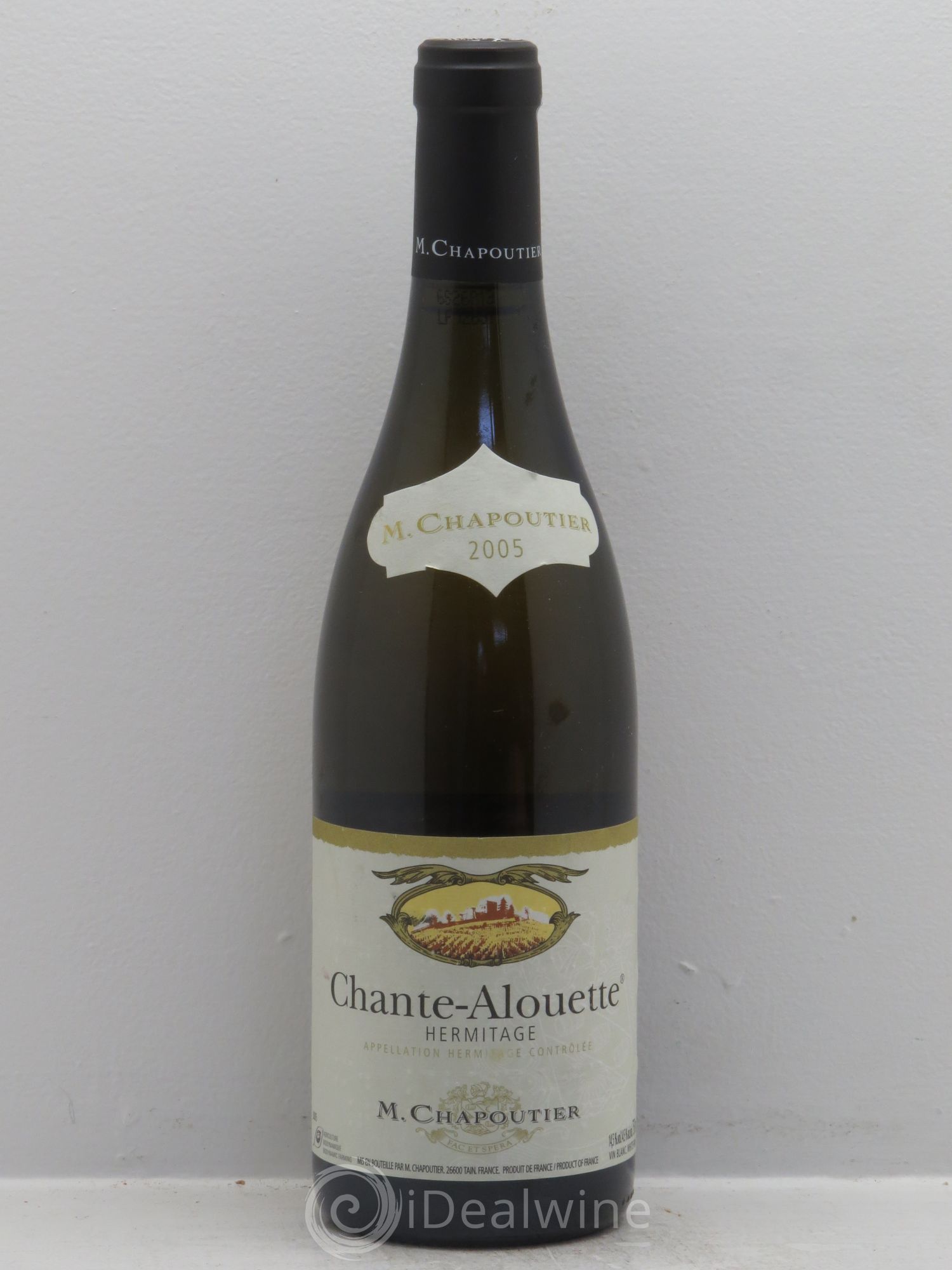 Hermitage Chante Alouette Chapoutier 2005 - Lot de 1 bouteille - 0