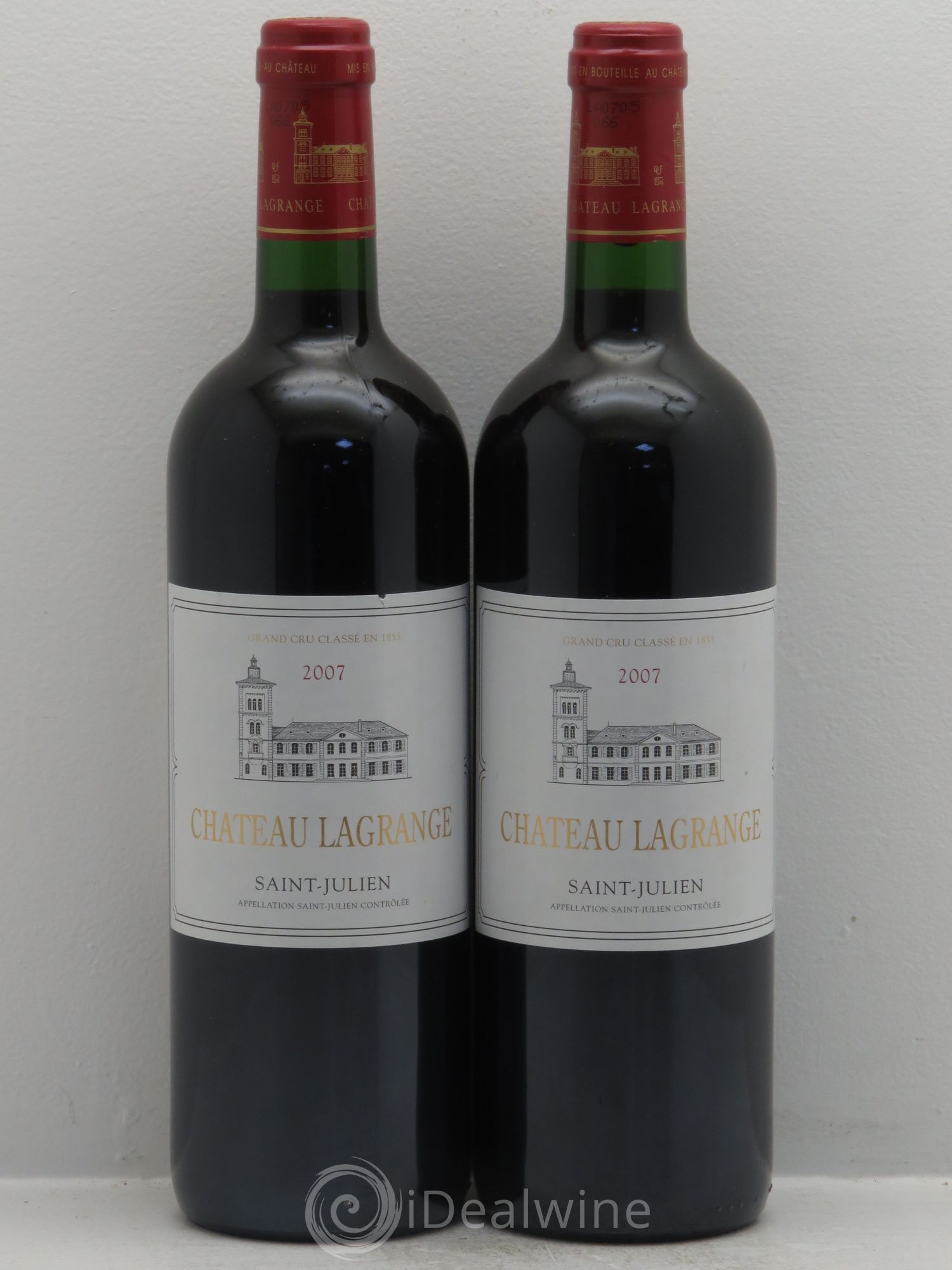 Château Lagrange 3ème Grand Cru Classé 2007 - Lot de 2 bouteilles - 0
