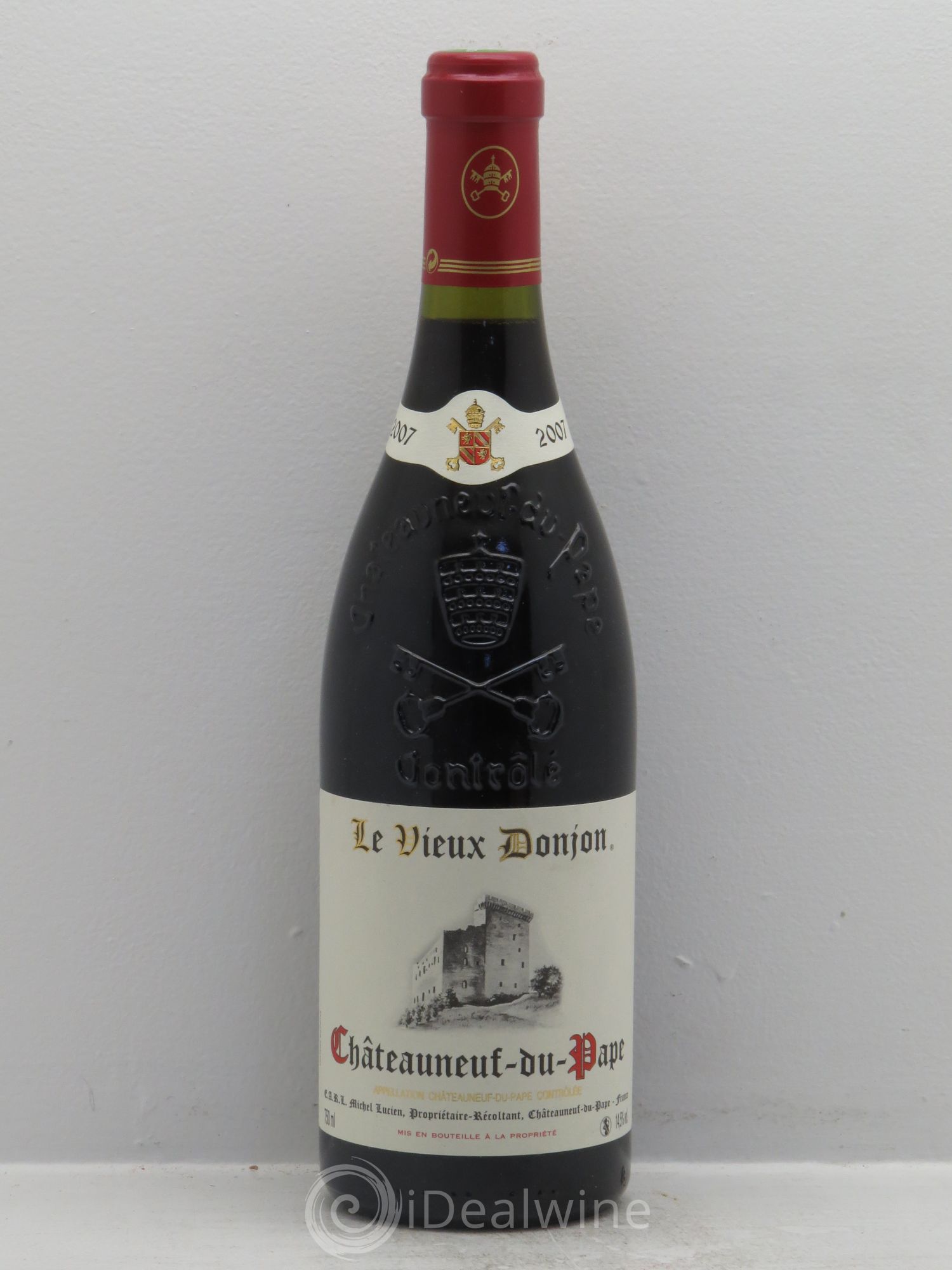 Châteauneuf-du-Pape Le Vieux Donjon Michel Lucien 2007 - Lot de 1 bouteille - 0