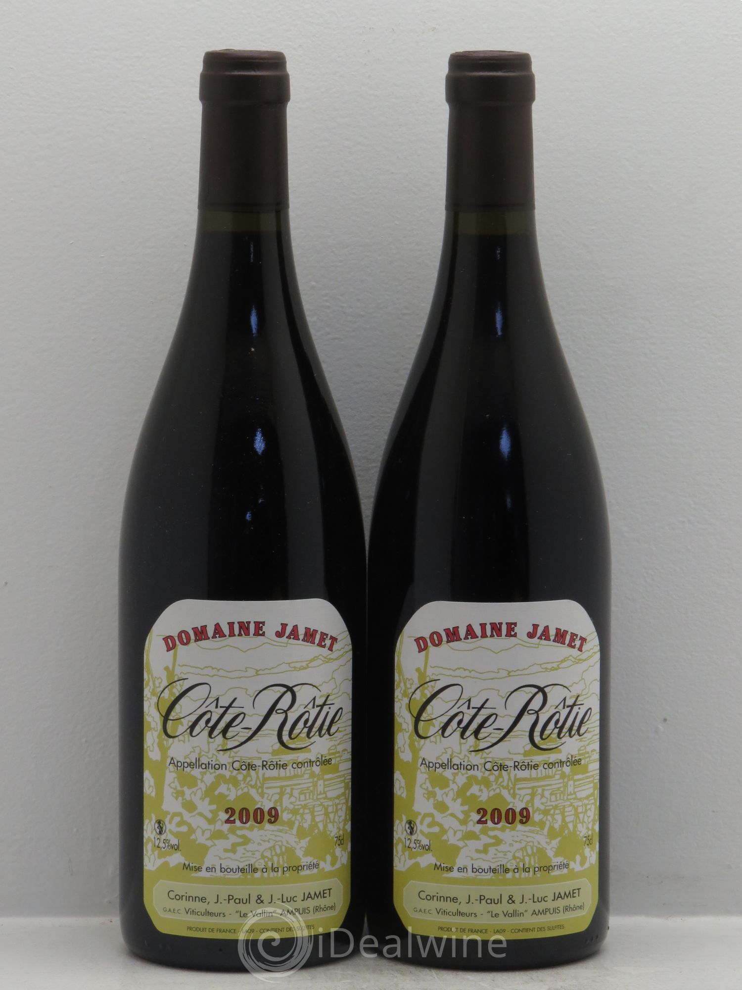 Côte-Rôtie Jamet (Domaine) 2009 - Lot de 2 bouteilles - 0