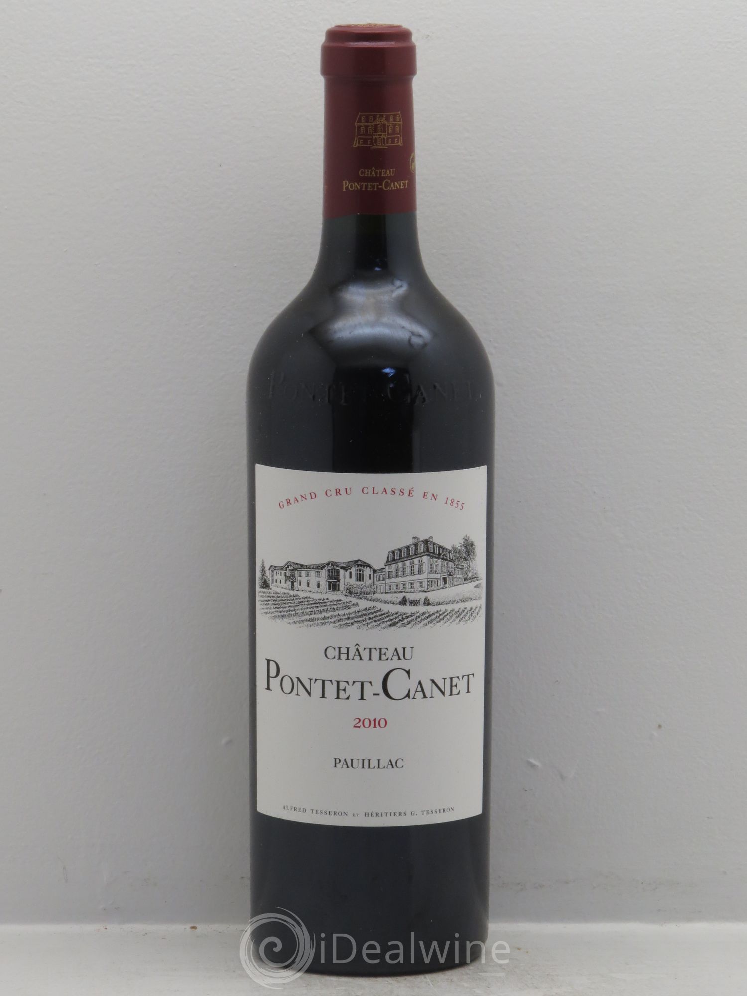 Château Pontet Canet 5ème Grand Cru Classé 2010 - Lot de 1 bouteille - 0