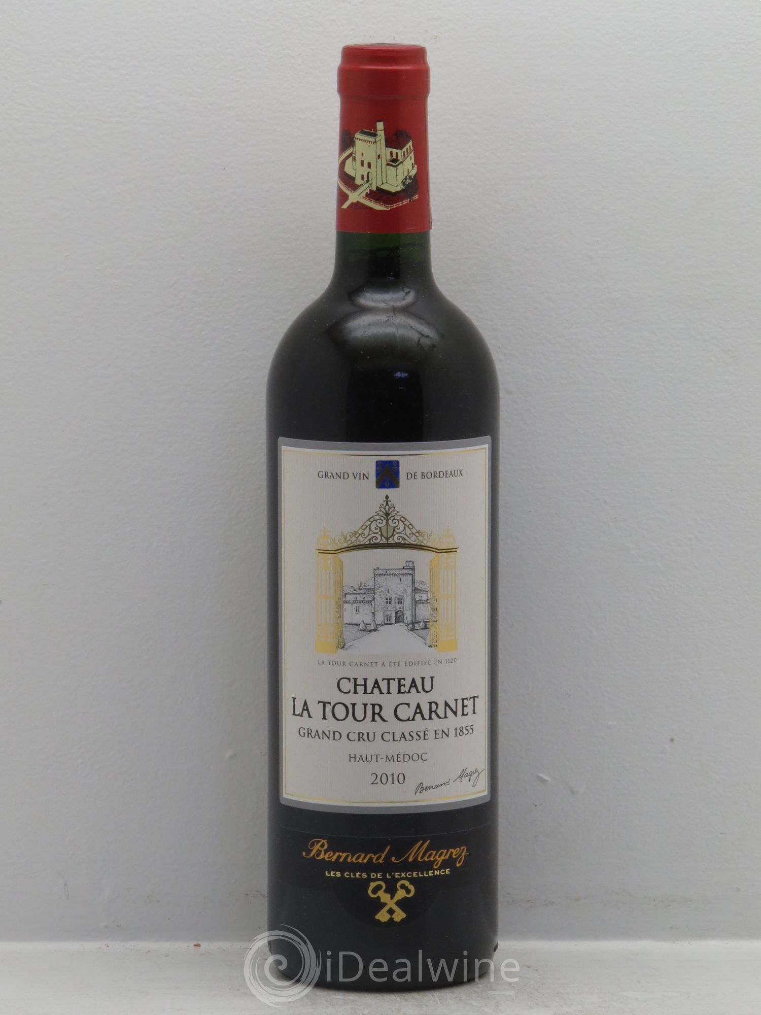 Château la Tour Carnet 4ème Grand Cru Classé 2010 - Lot de 1 bouteille - 0
