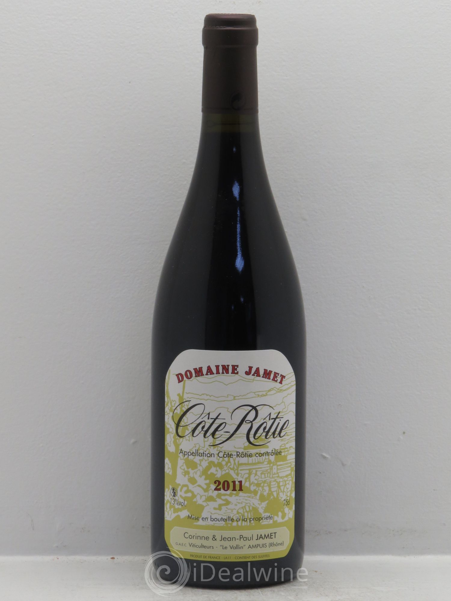 Côte-Rôtie Jamet (Domaine) 2011 - Lot de 1 bouteille - 0