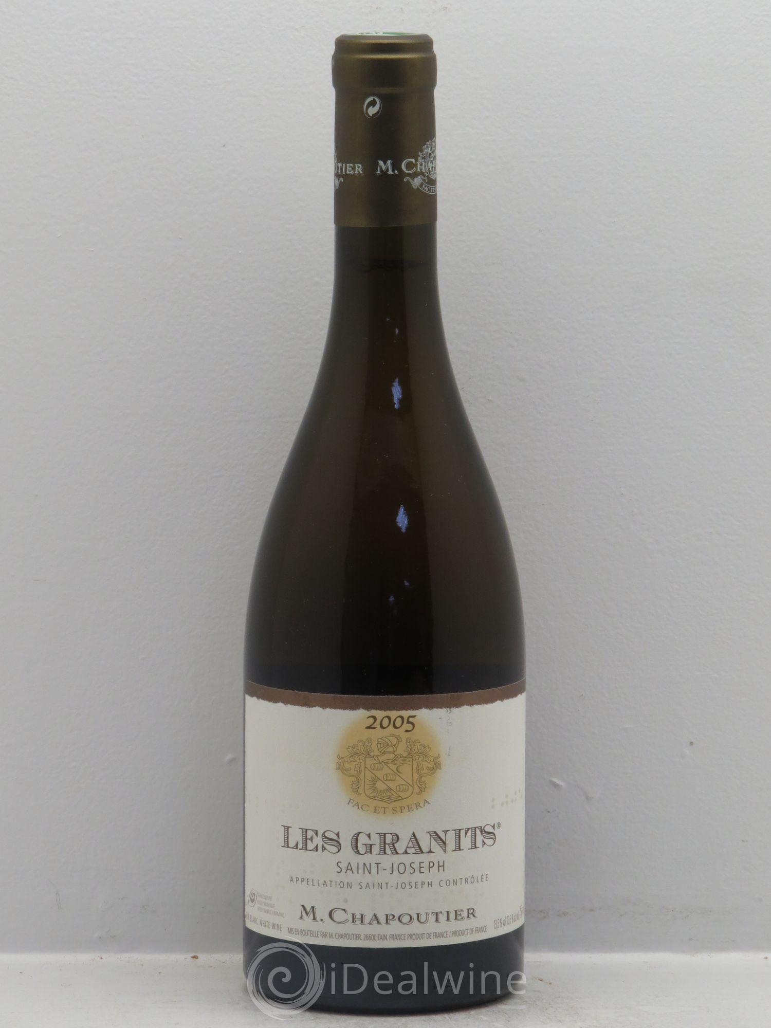 Saint-Joseph Les Granits Chapoutier 2005 - Lot de 1 bouteille - 0