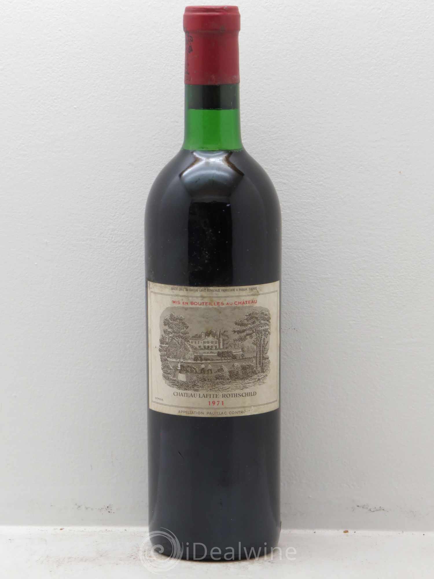 Château Lafite Rothschild 1er Grand Cru Classé 1971 - Lot de 1 bouteille - 0