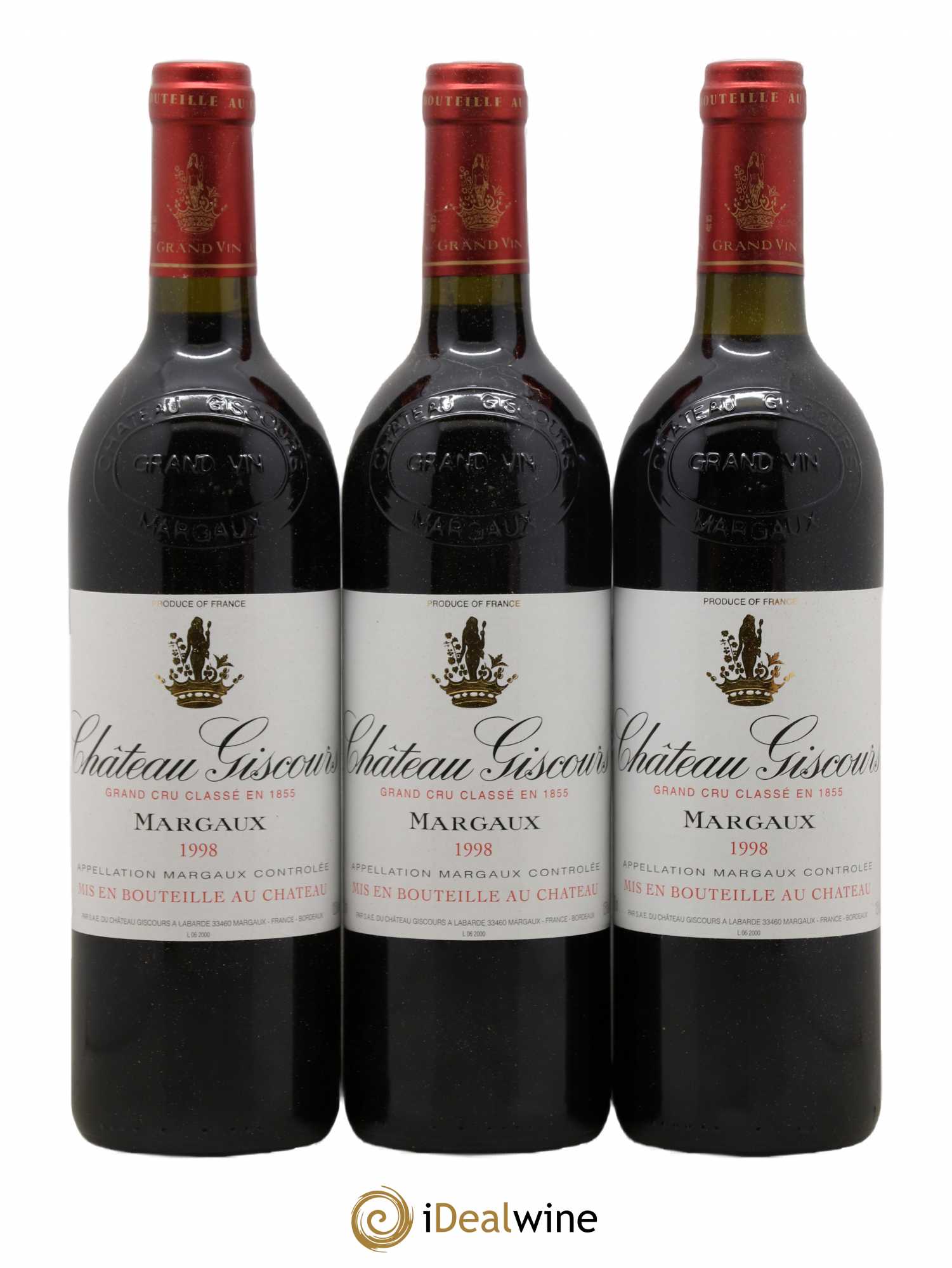 Château Giscours 3ème Grand Cru Classé 1998 - Lot de 12 bouteilles - 2