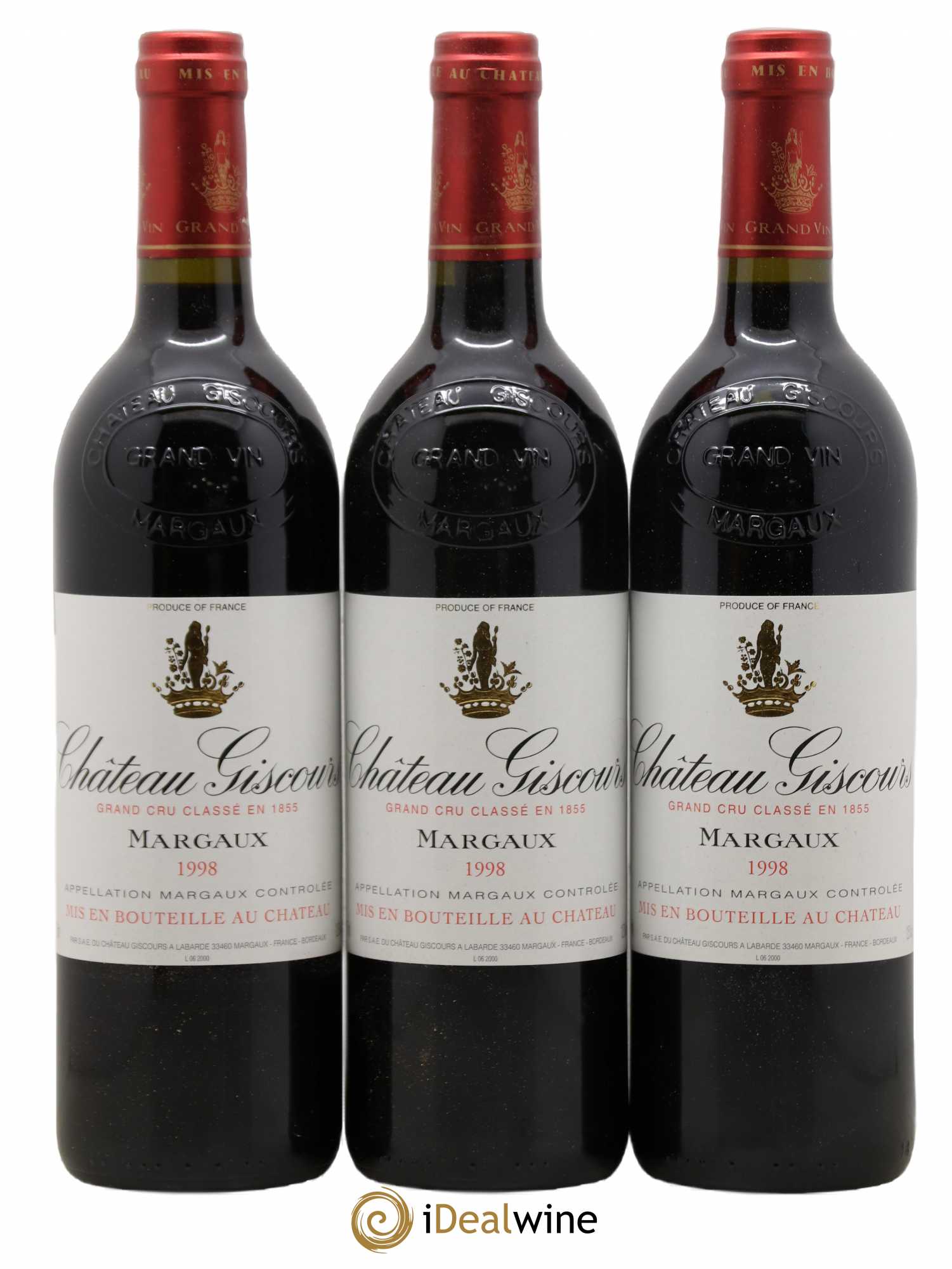 Château Giscours 3ème Grand Cru Classé 1998 - Lot de 12 bouteilles - 2