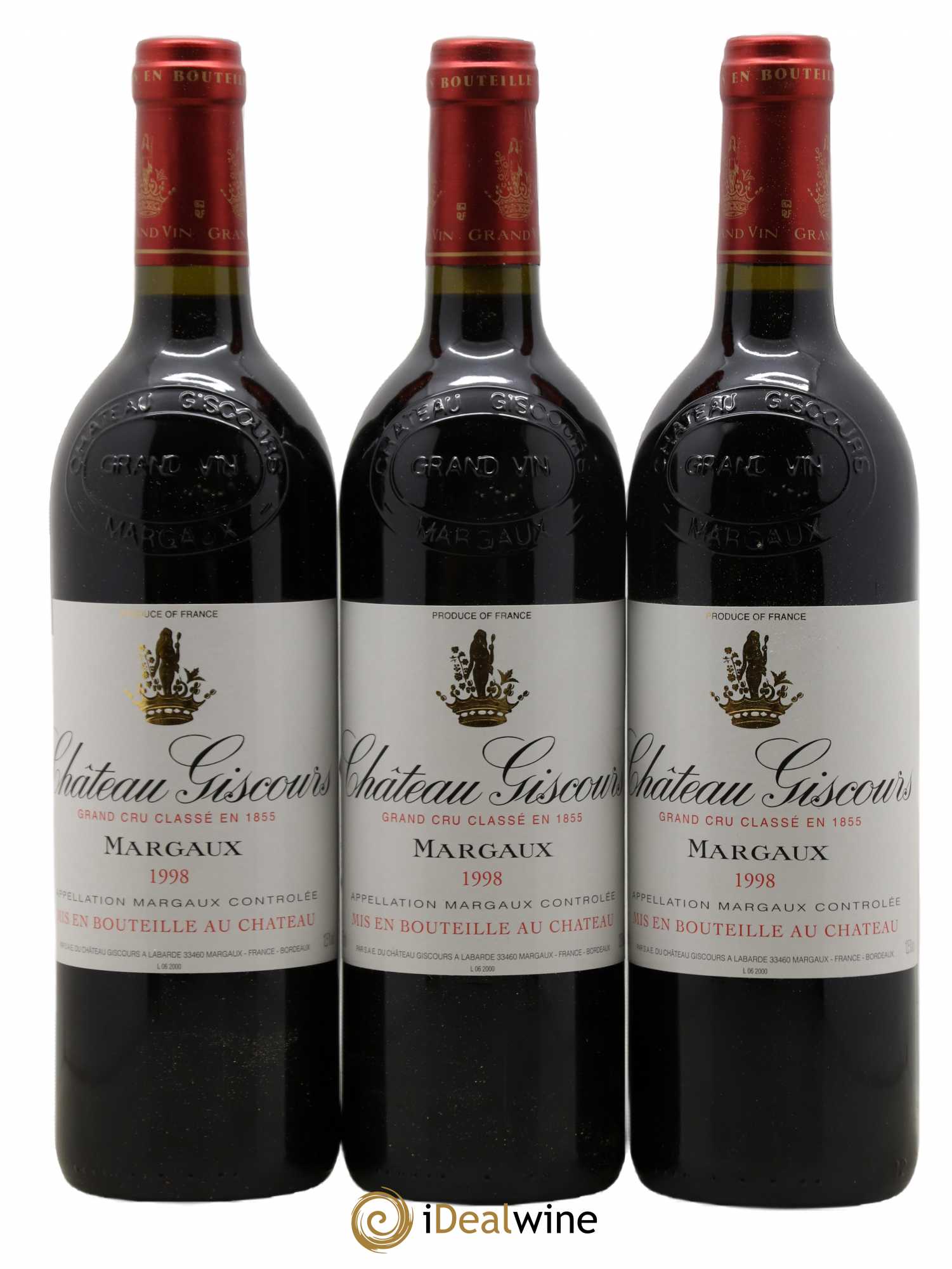 Château Giscours 3ème Grand Cru Classé 1998 - Lot de 12 bouteilles - 2