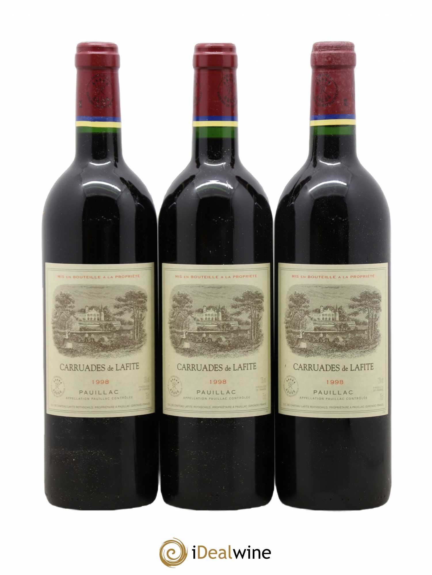 Carruades de Lafite Rothschild Second Vin 1998 - Lot de 12 bouteilles - 3