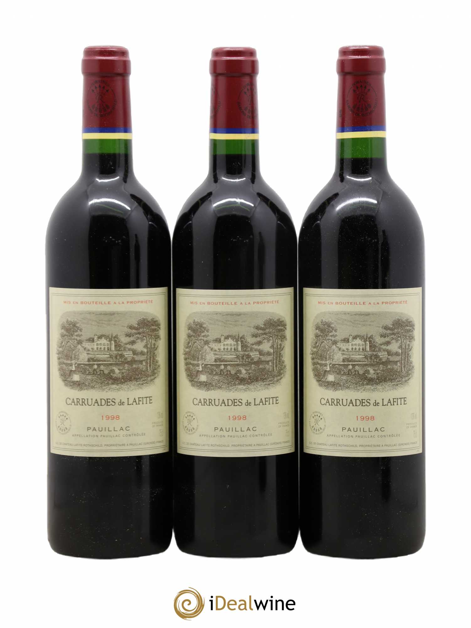 Carruades de Lafite Rothschild Second Vin 1998 - Lot de 12 bouteilles - 5
