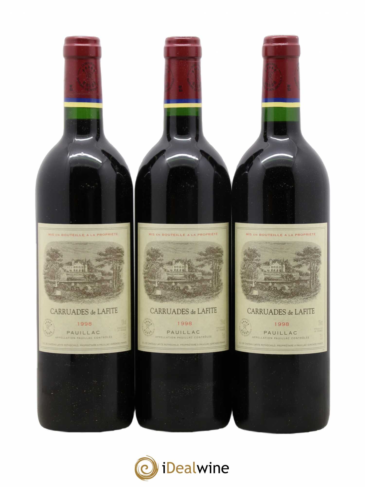 Carruades de Lafite Rothschild Second Vin 1998 - Lot de 12 bouteilles - 7