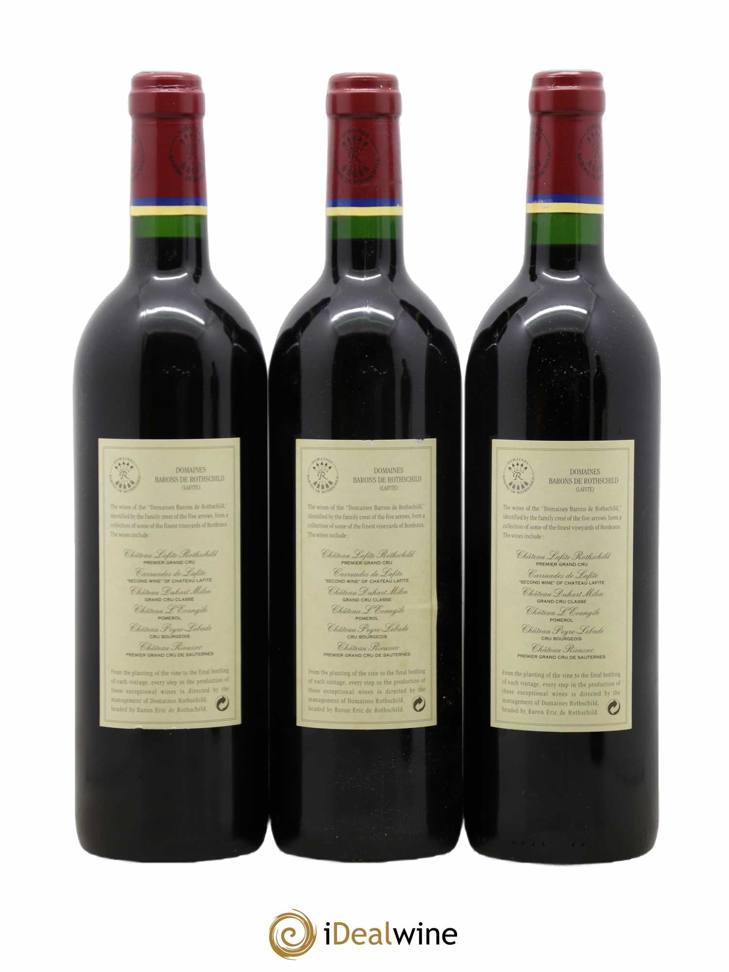 Carruades de Lafite Rothschild Second Vin 1998 - Lot de 12 bouteilles - 8