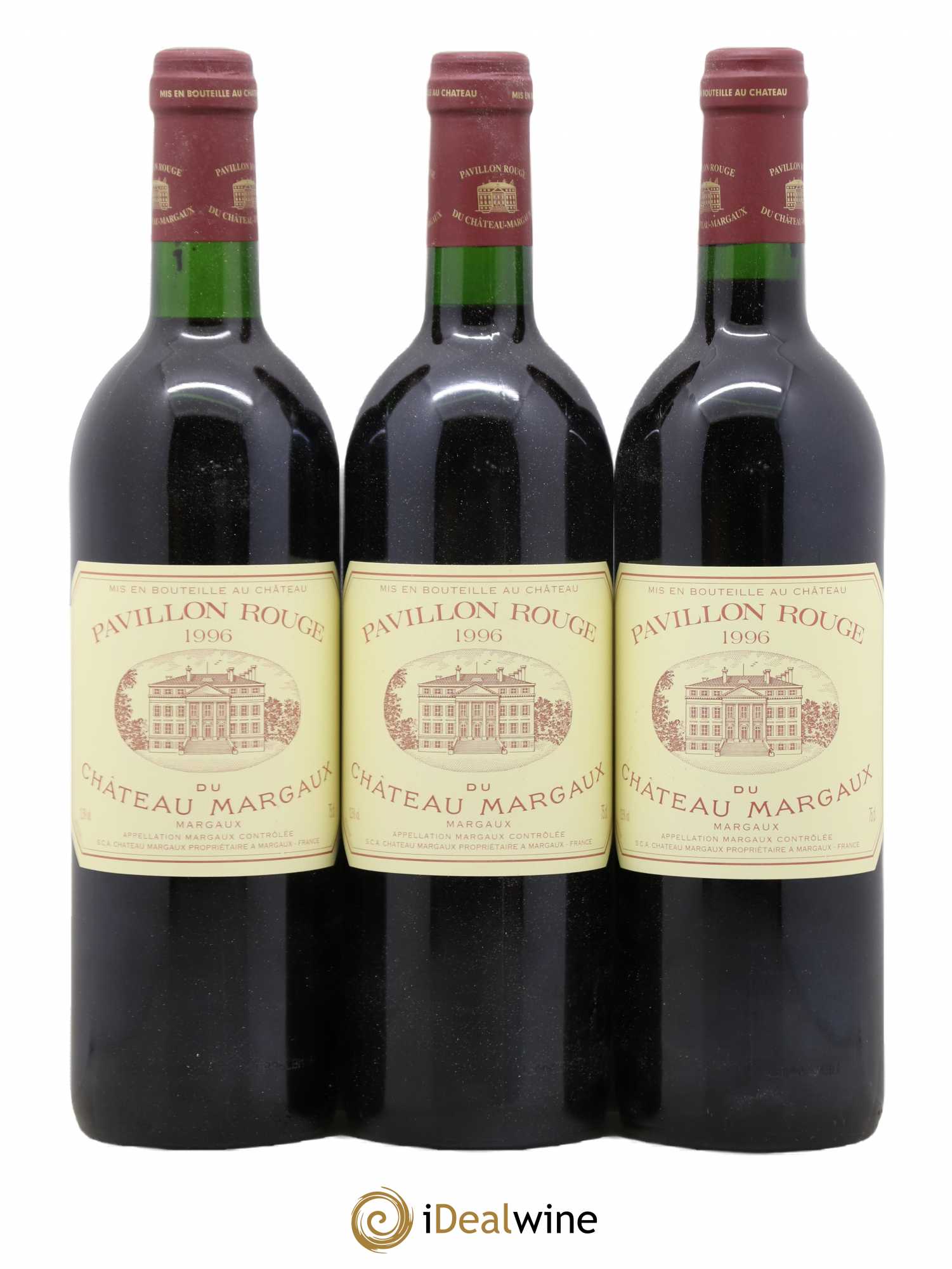 Pavillon Rouge du Château Margaux Second Vin 1996 - Lot de 12 bouteilles - 1