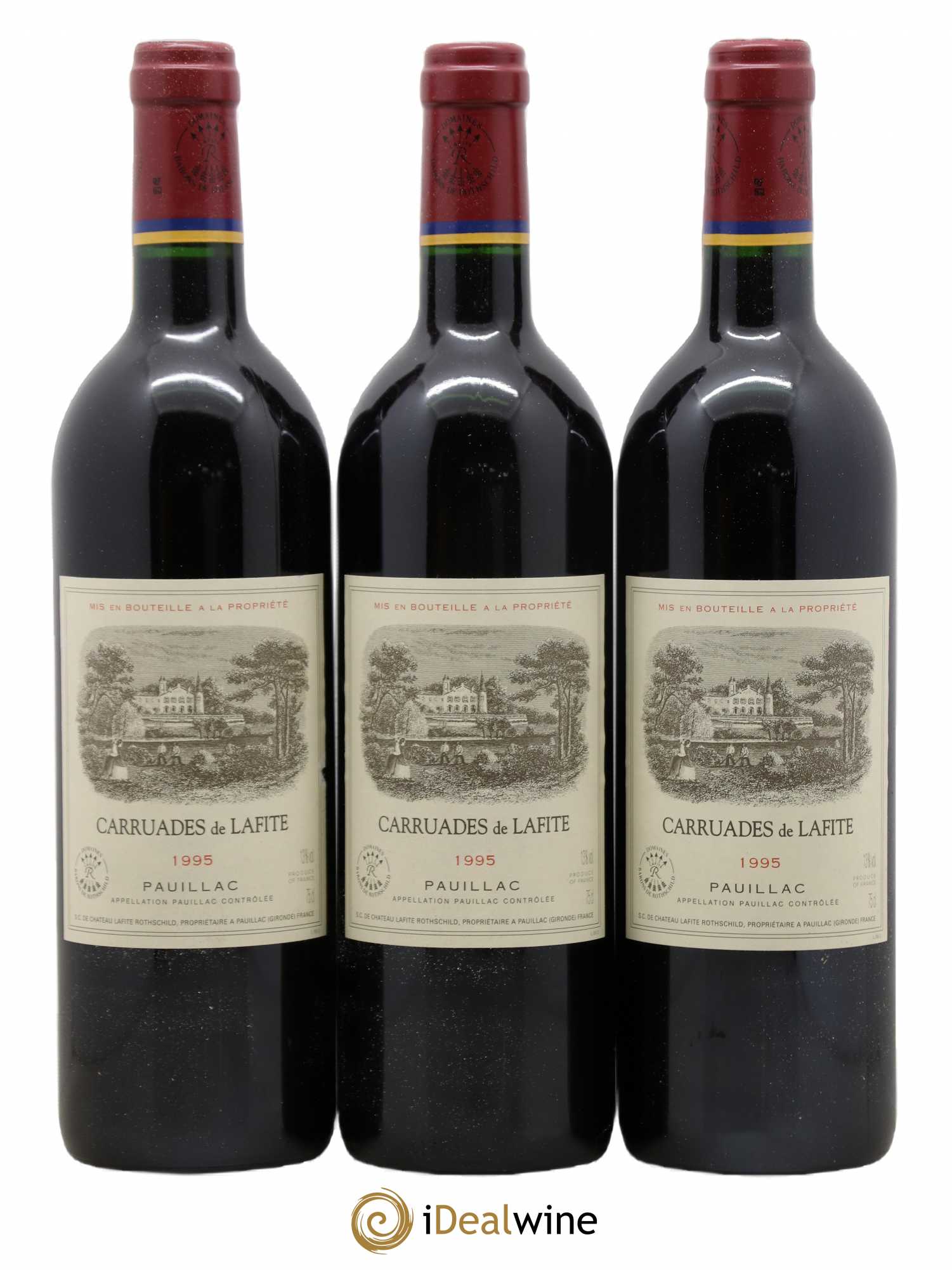Carruades de Lafite Rothschild Second Vin 1995 - Lot de 12 bouteilles - 4