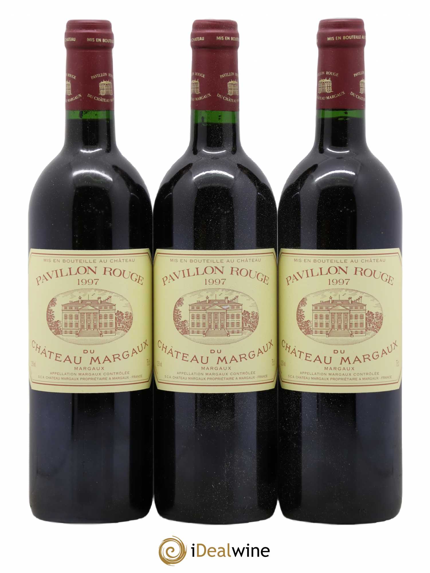 Pavillon Rouge du Château Margaux Second Vin 1997 - Posten von 12 Flaschen - 2