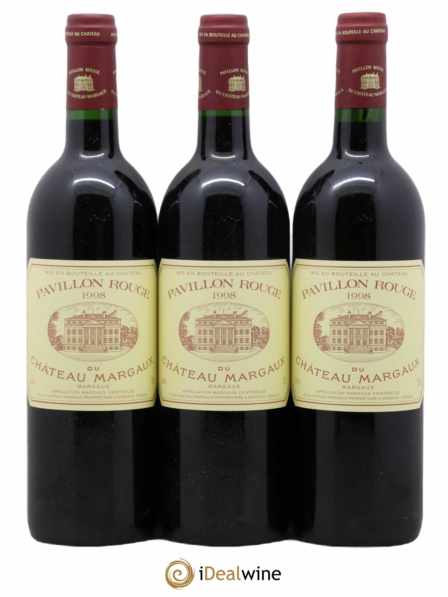 Pavillon Rouge du Château Margaux Second Vin 1998 - Lot de 12 bouteilles - 1