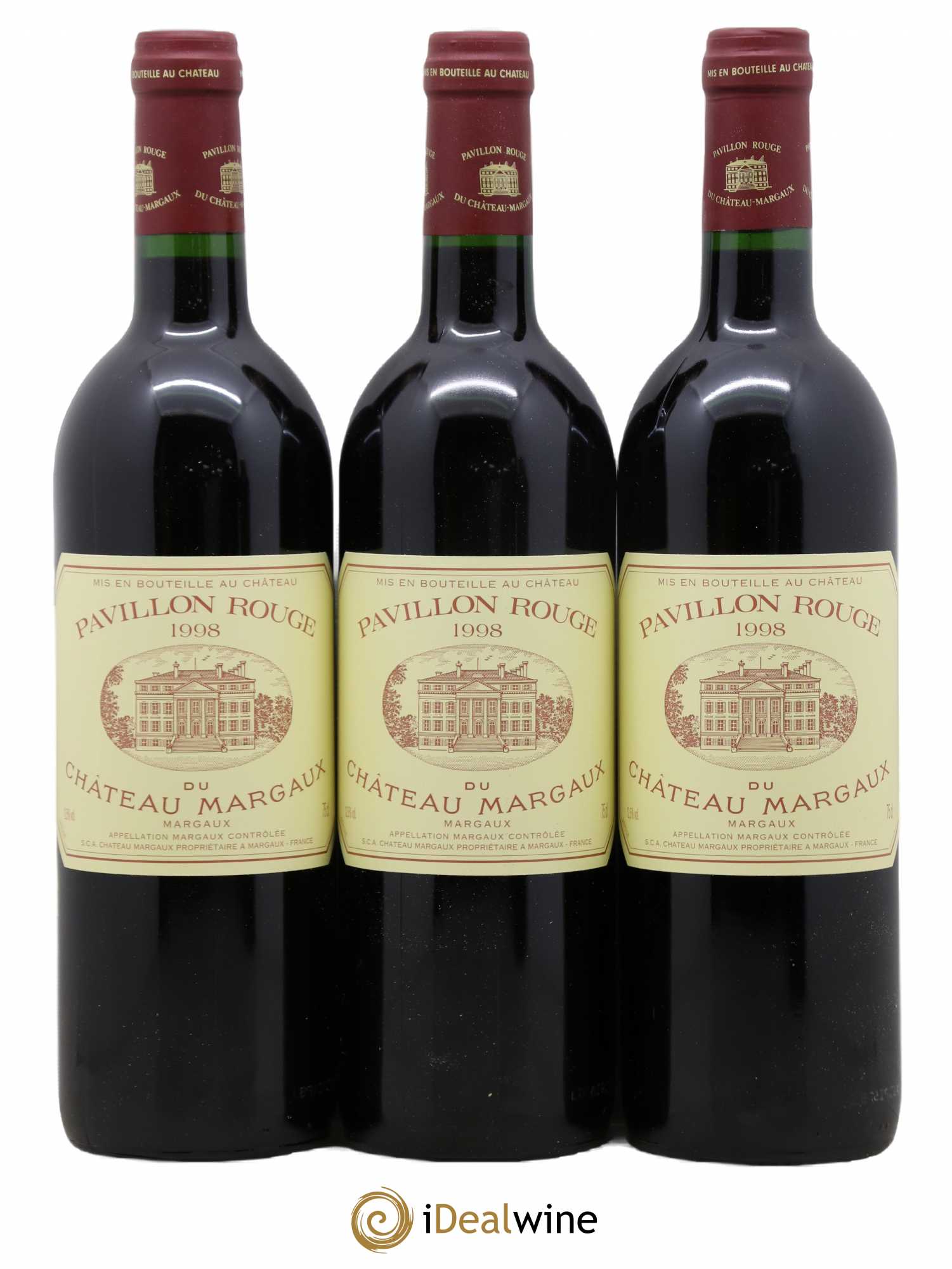 Pavillon Rouge du Château Margaux Second Vin 1998 - Lot de 12 bouteilles - 3