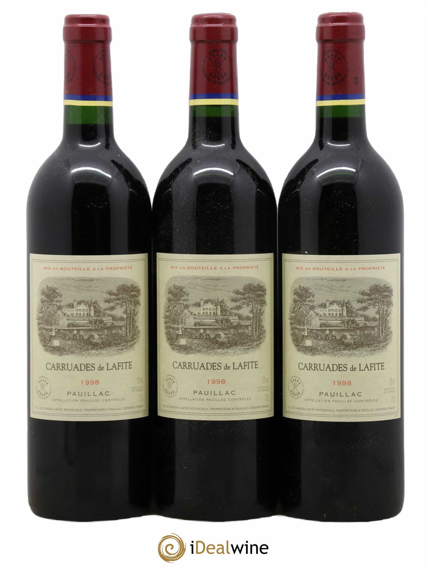 Carruades de Lafite Rothschild Second Vin 1998 - Lot de 12 bouteilles - 3