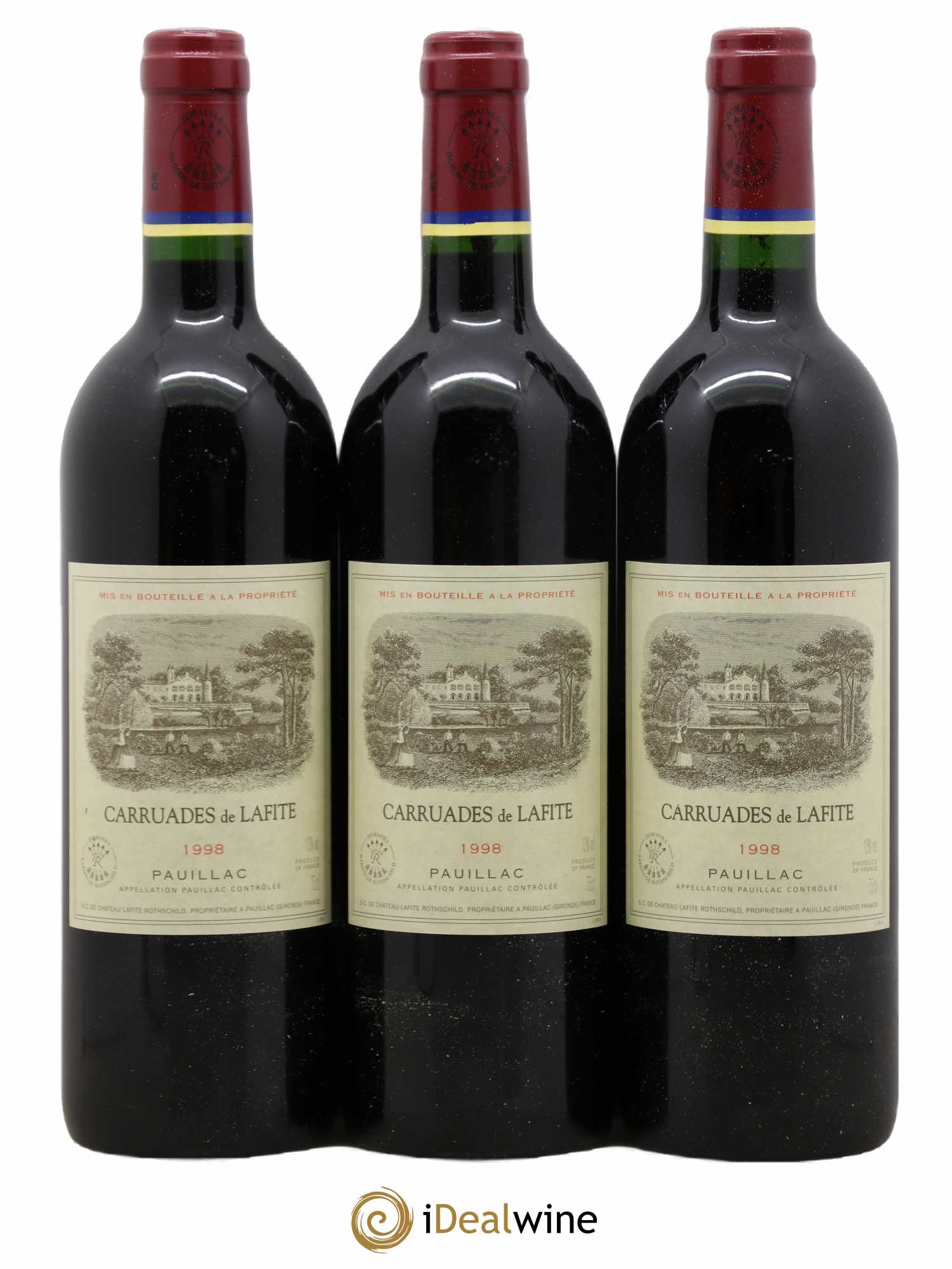 Carruades de Lafite Rothschild Second Vin 1998 - Lot de 12 bouteilles - 5