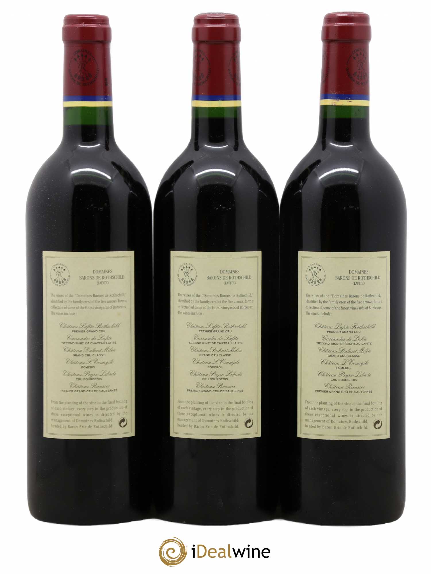 Carruades de Lafite Rothschild Second Vin 1998 - Lot de 12 bouteilles - 6