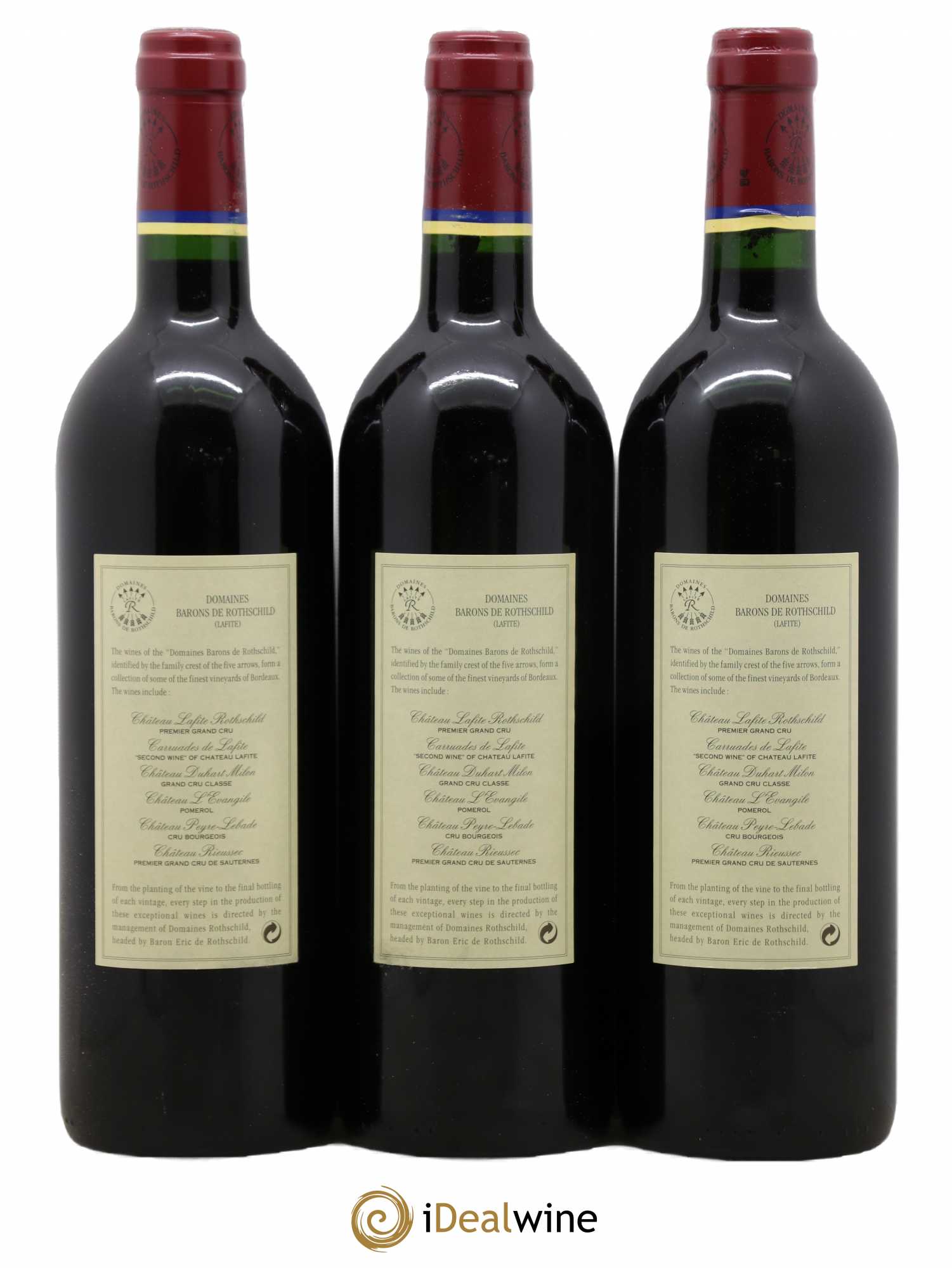 Carruades de Lafite Rothschild Second Vin 1998 - Lot de 12 bouteilles - 8