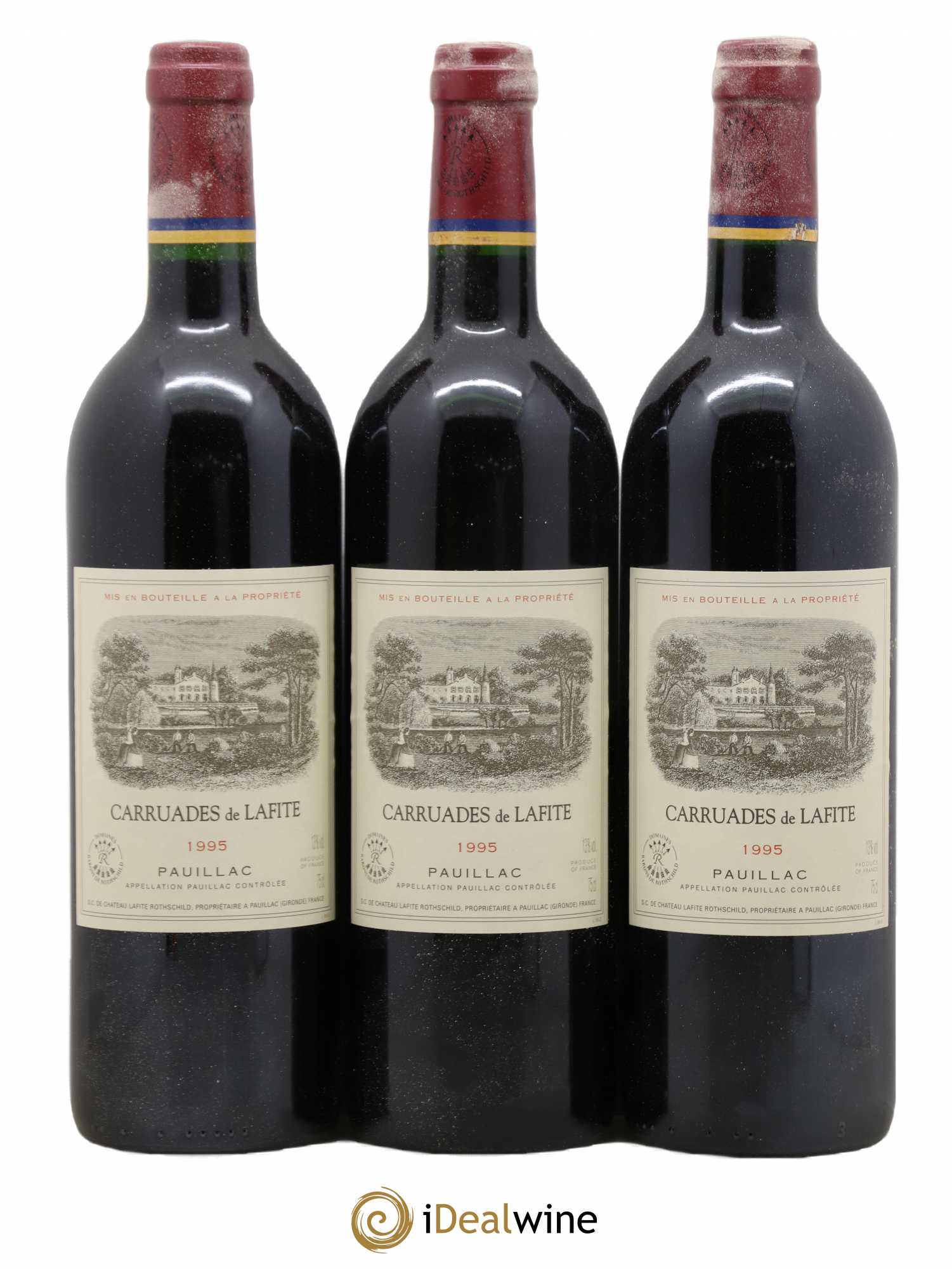 Carruades de Lafite Rothschild Second Vin 1995 - Lot de 12 bouteilles - 1