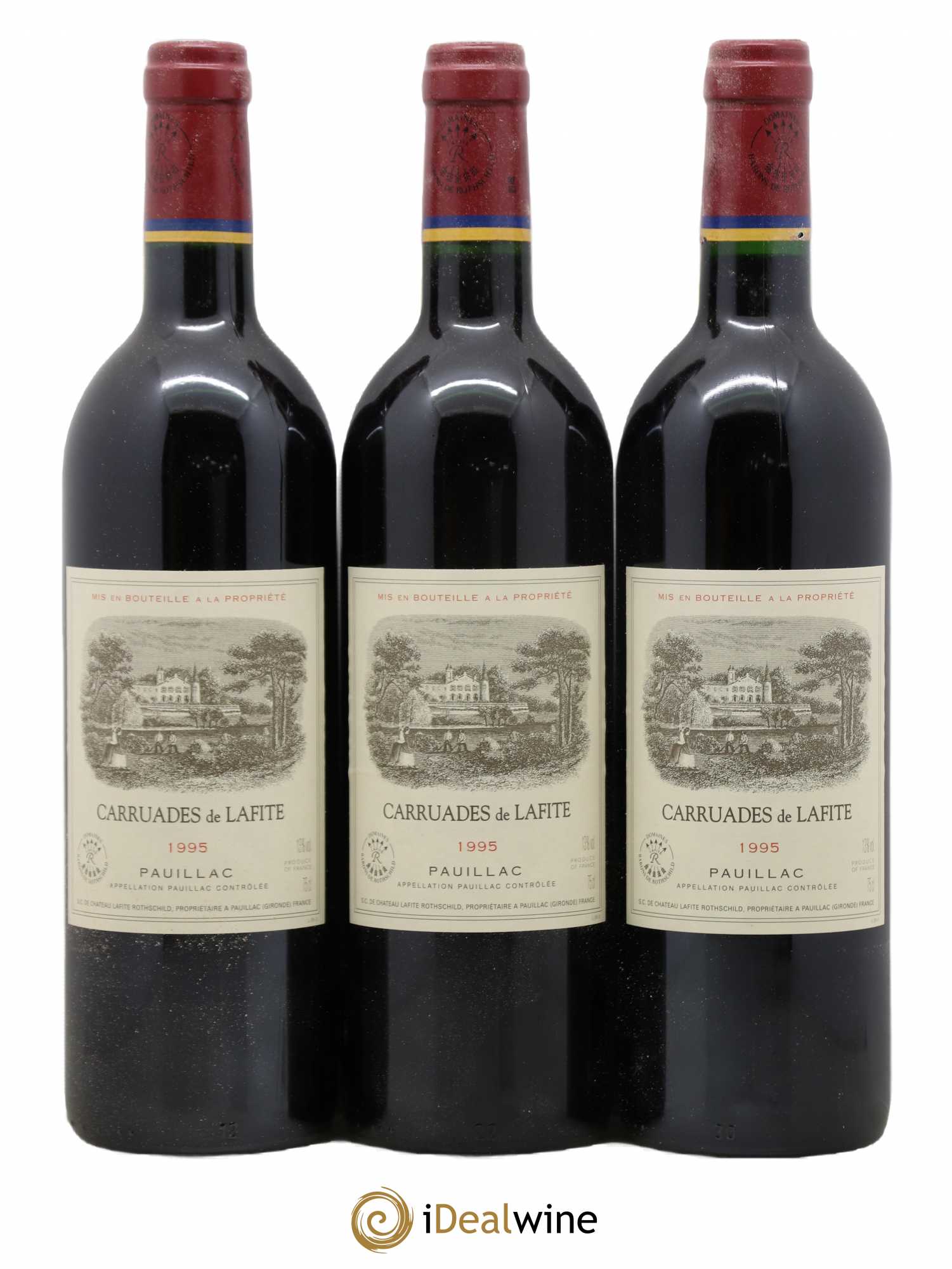 Carruades de Lafite Rothschild Second Vin 1995 - Lot de 12 bouteilles - 3