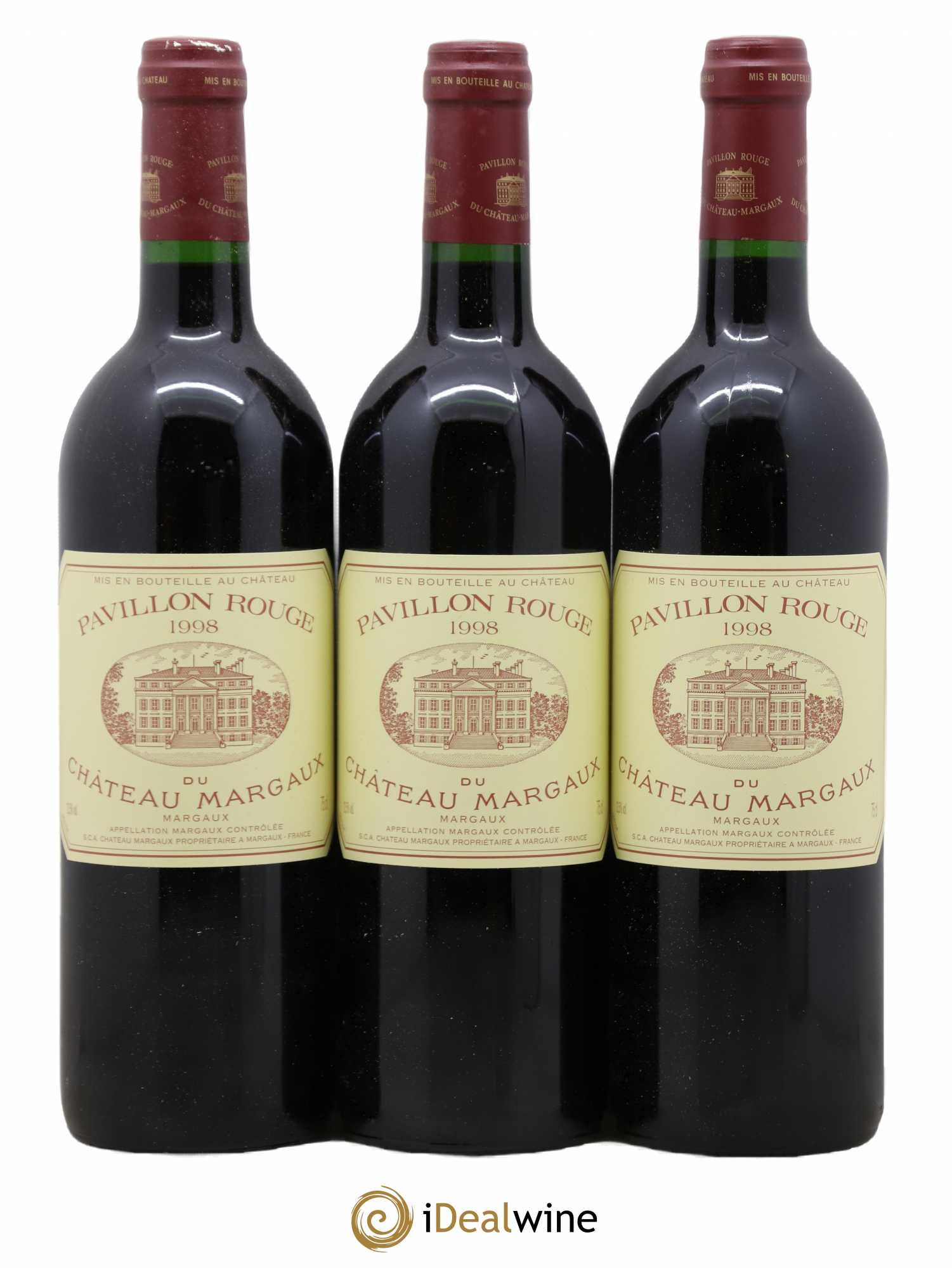 Pavillon Rouge du Château Margaux Second Vin 1998 - Lot de 12 bouteilles - 1